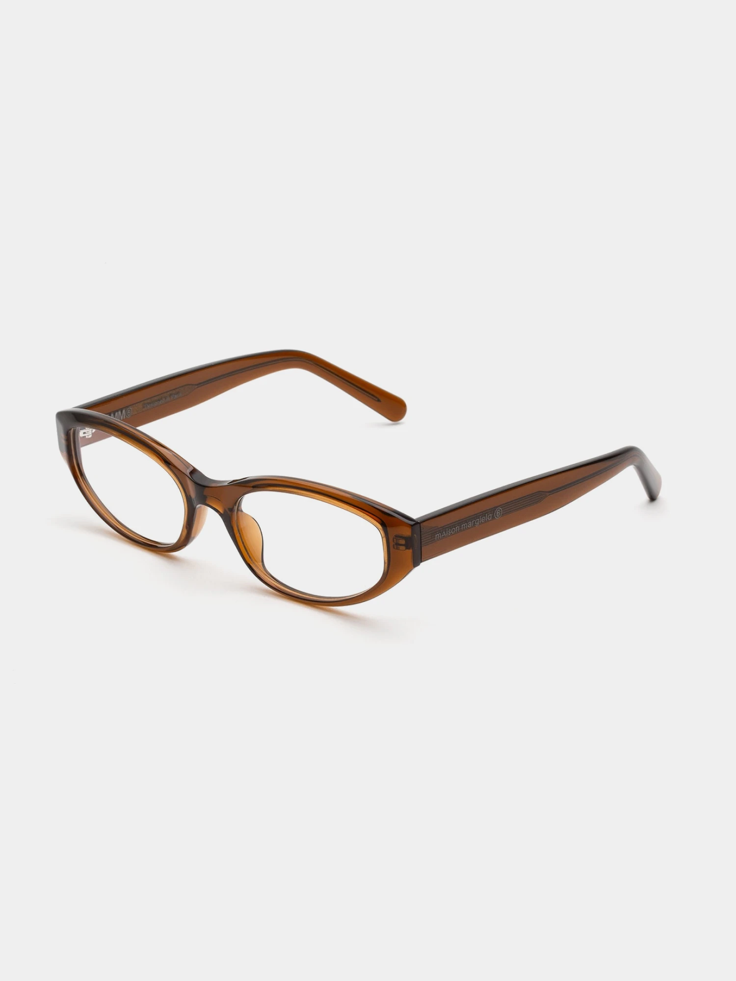 Очки MM6 Maison Margiela Lunettes 9 Optiques Marron