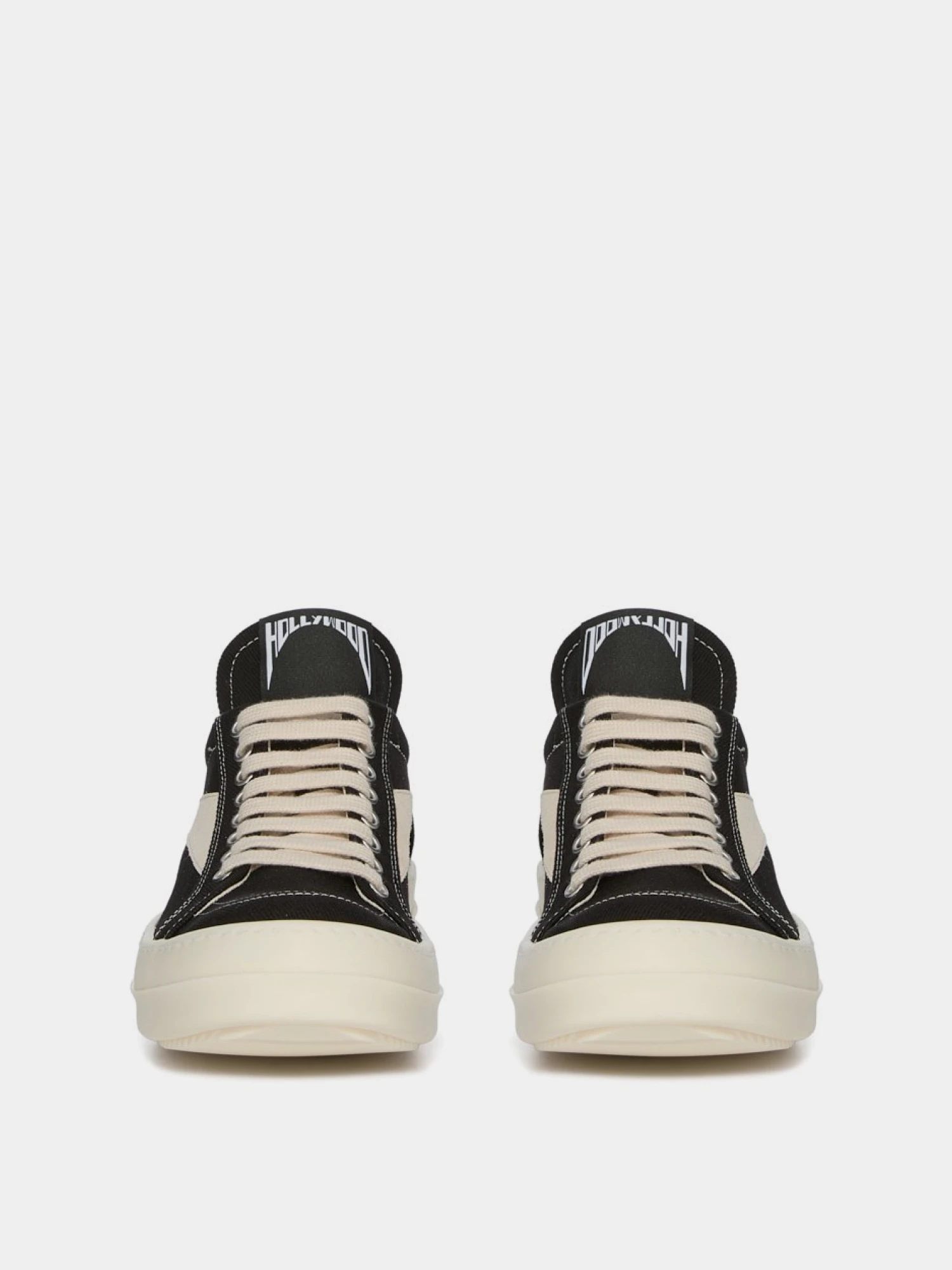 Кеды RICK OWENS DRKSHDW Vintage Sneaks Black/Milk/Milk