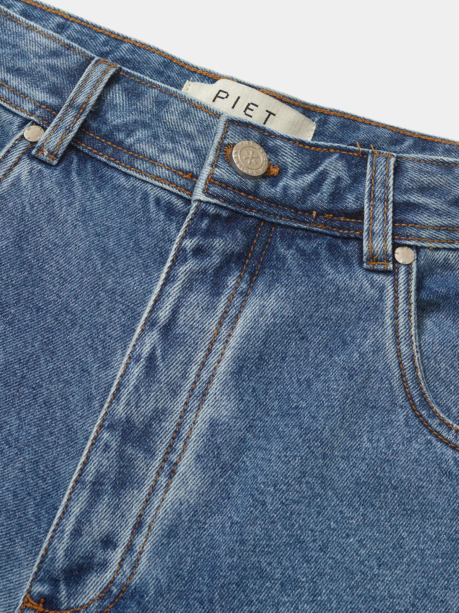 Шорты PIET Brand New Washed Denim