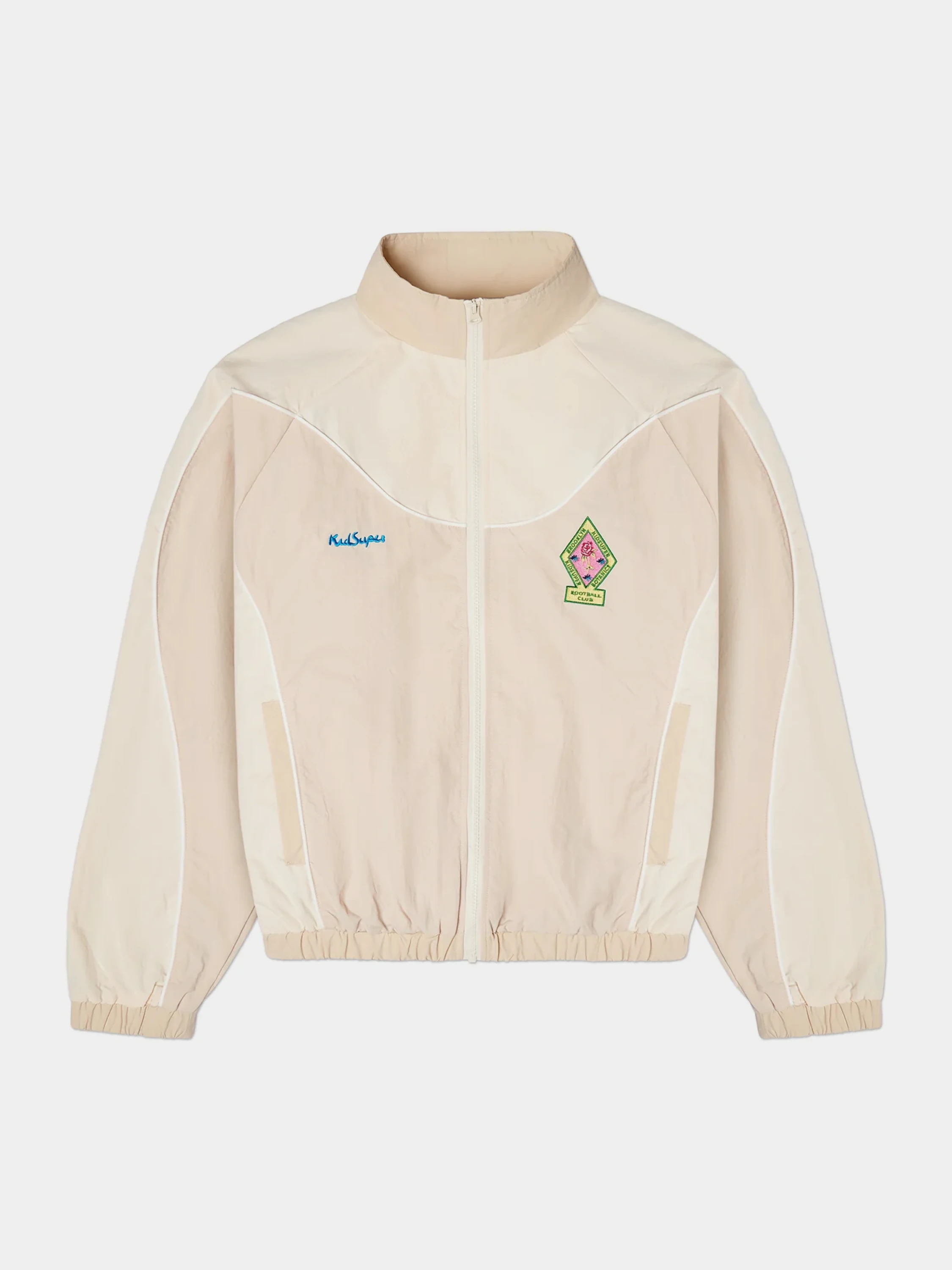 Олимпийка KidSuper Brooklyn Botanics Tracksuit Top Cream