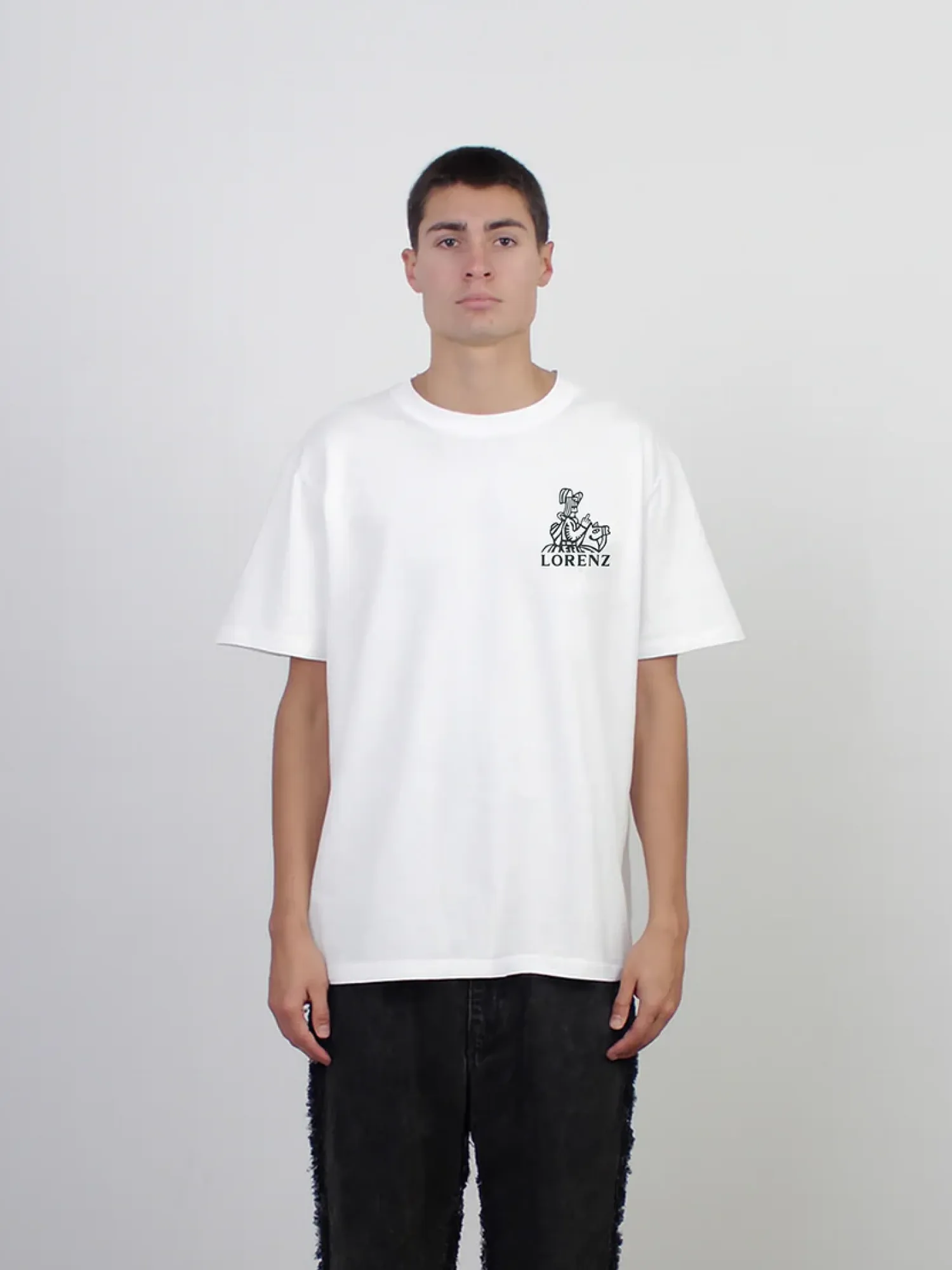 Футболка lorenz Salute T-Shirt White