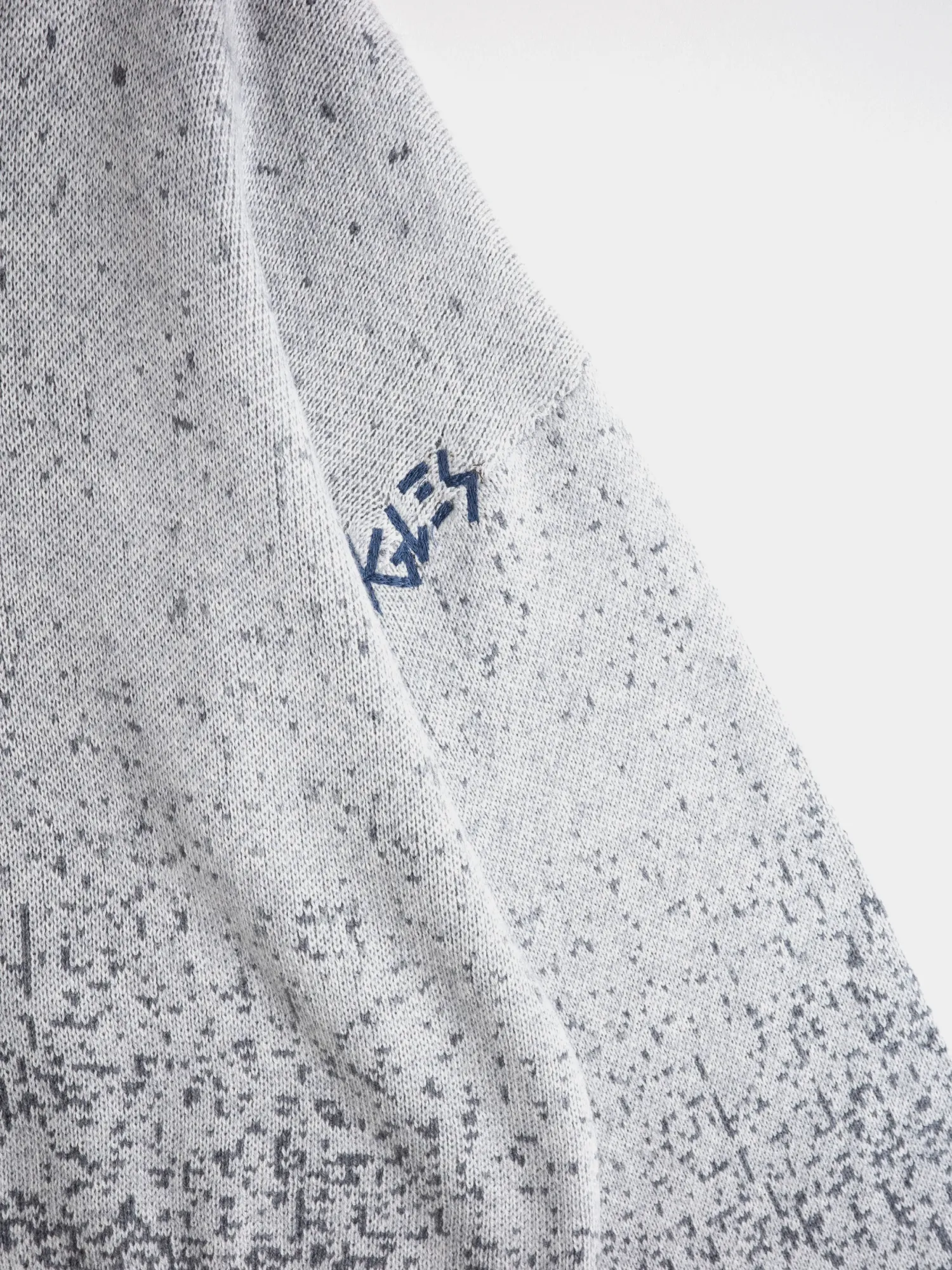 Свитер Jungles Jungles Logo Boxy V Neck Grey