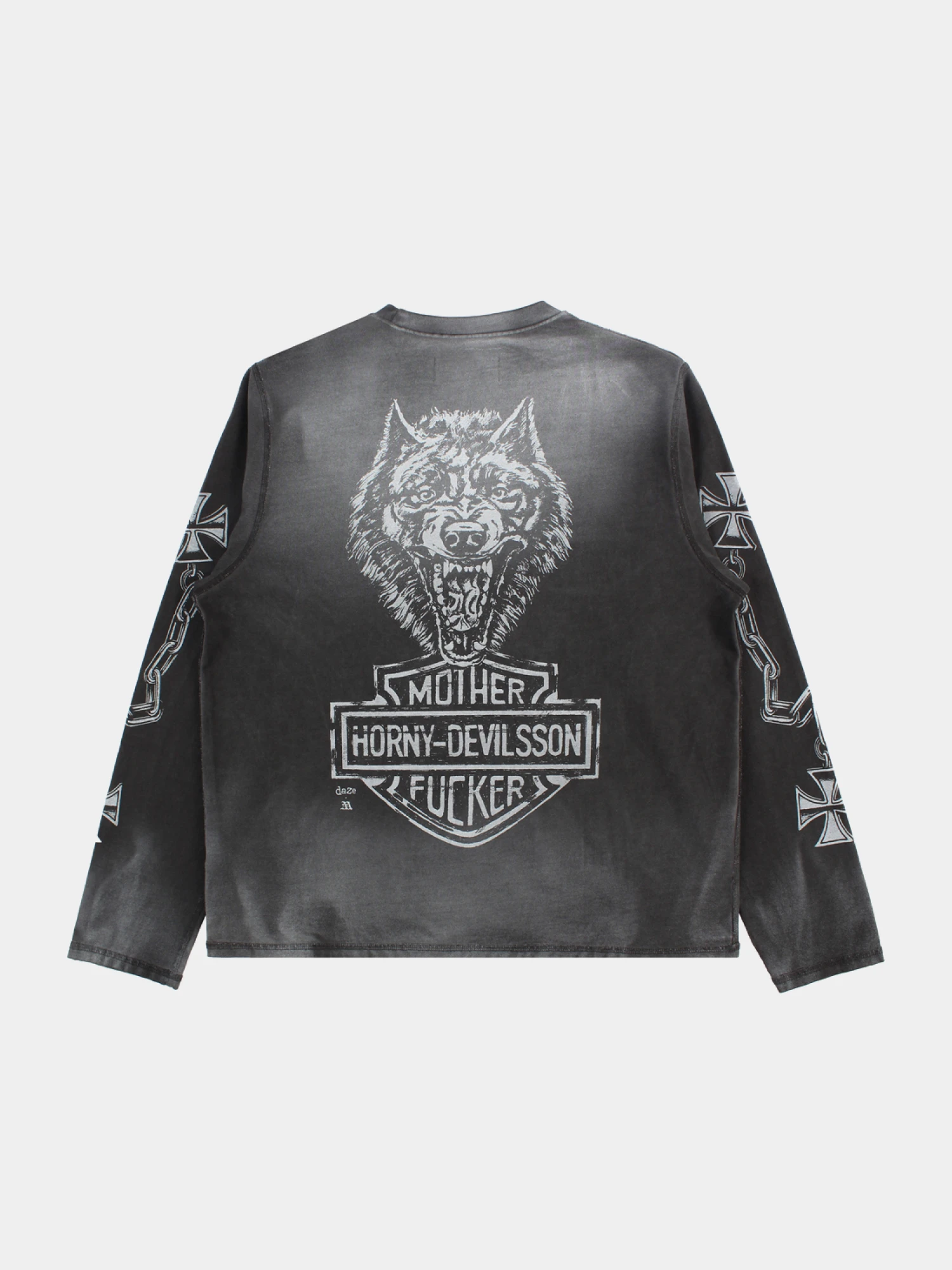 Лонгслив Daze x AA Night Ride Grey