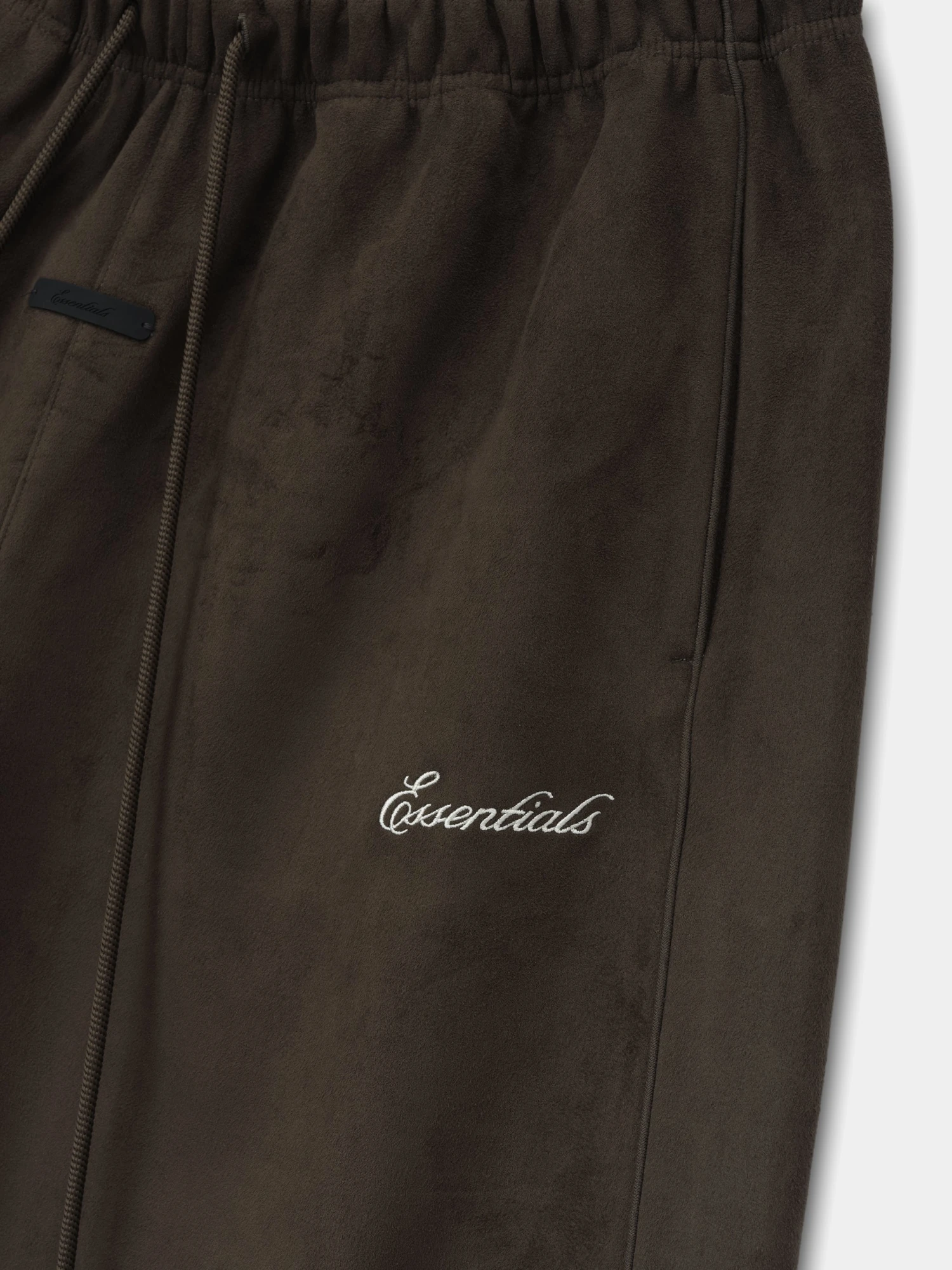 Шорты Fear of God ESSENTIALS Suede Signature Brown