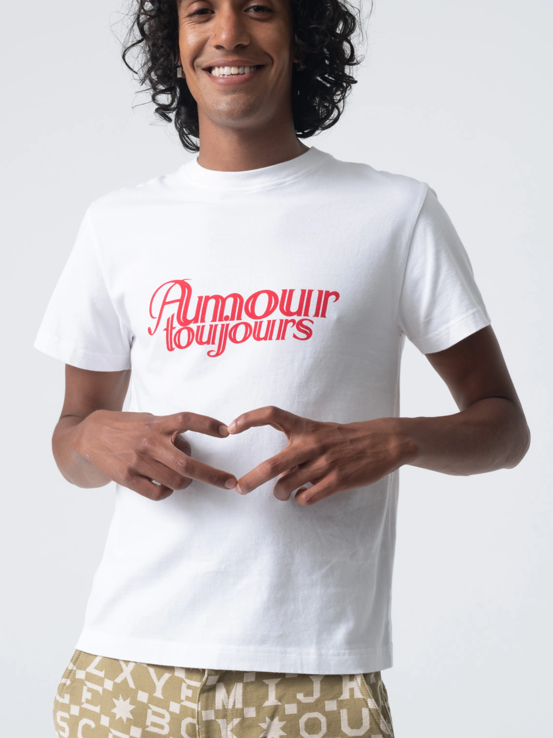 Футболка Carne Bollente Amour Toujours White