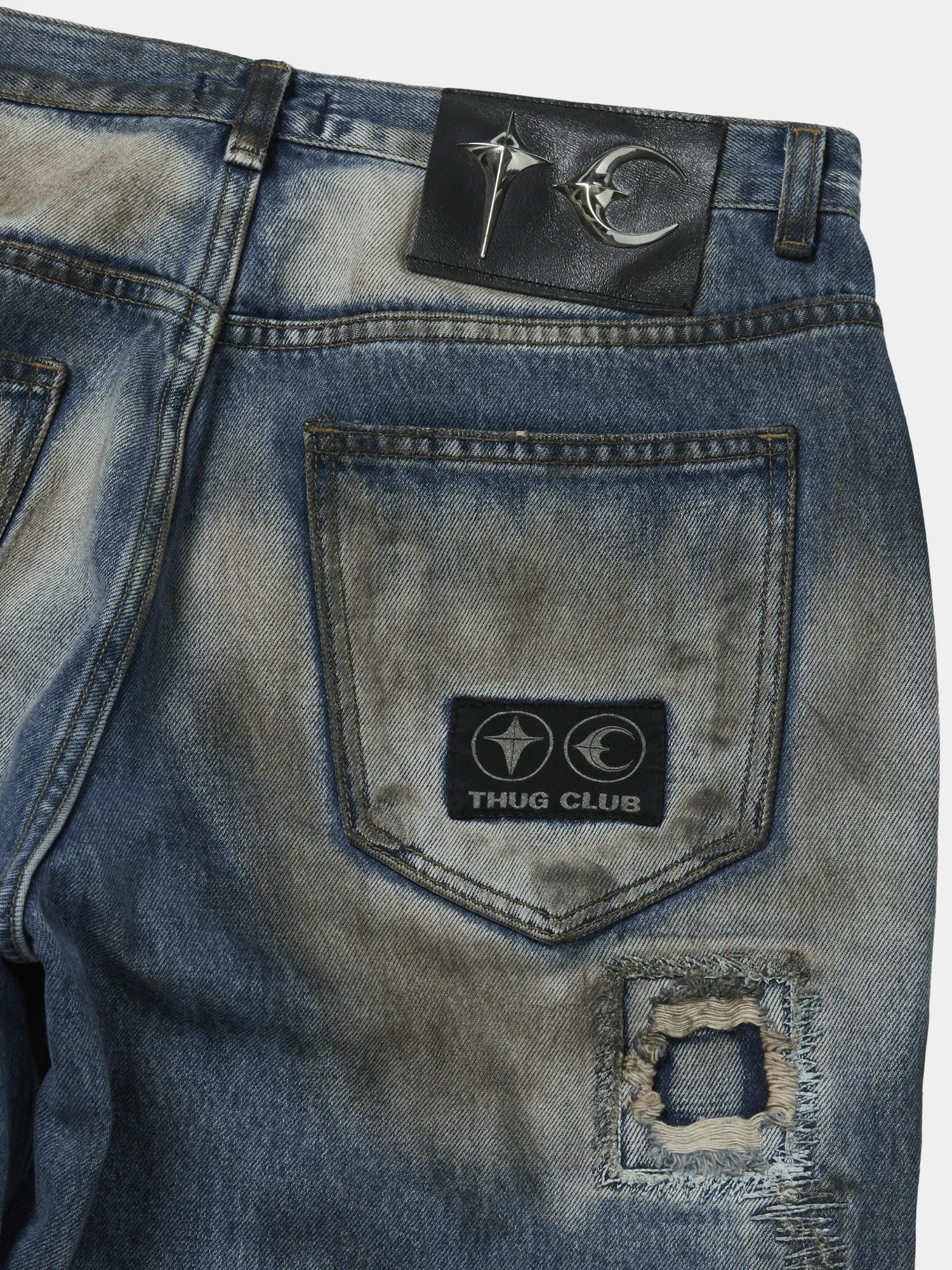 Джинсы Thug Club Combat Casualty Care Blue