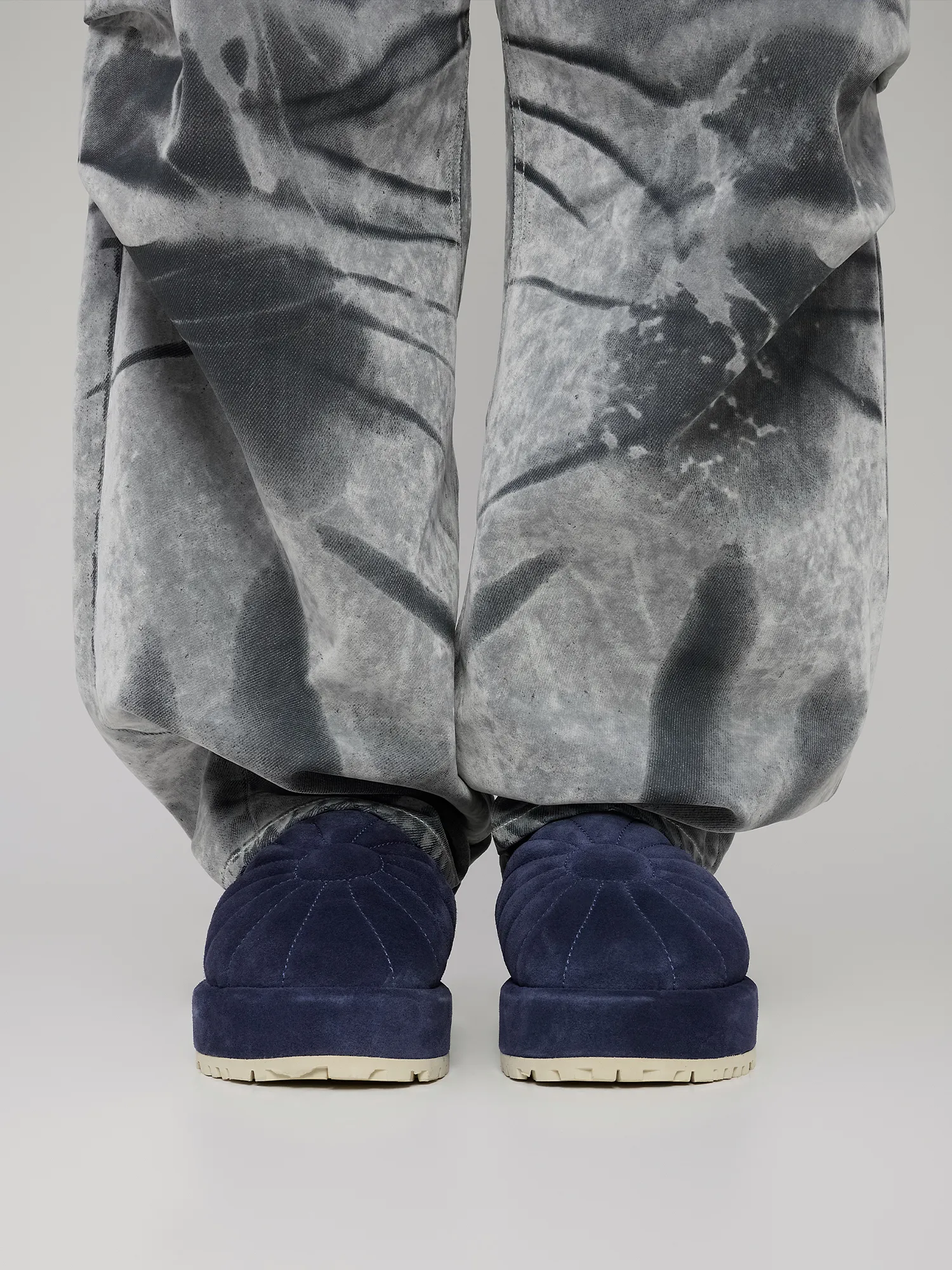 Сабо PDF Sole Uranus Nabuk Slides Blue