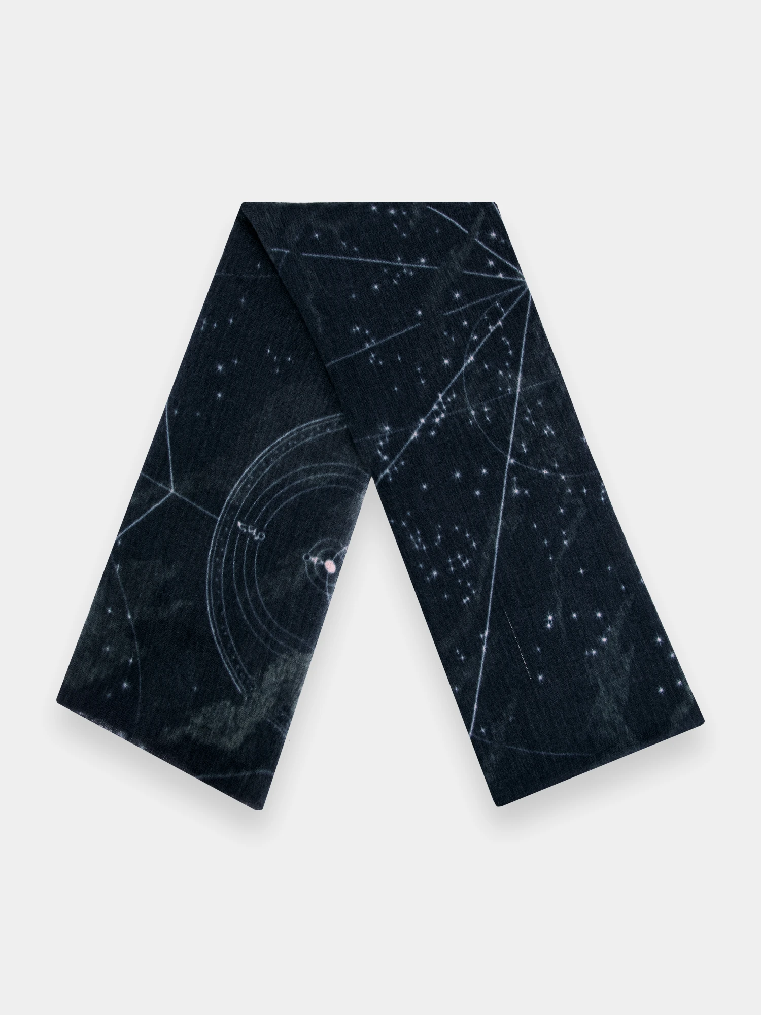 Шарф MAHARISHI 6021 Celeste Pashmina Black