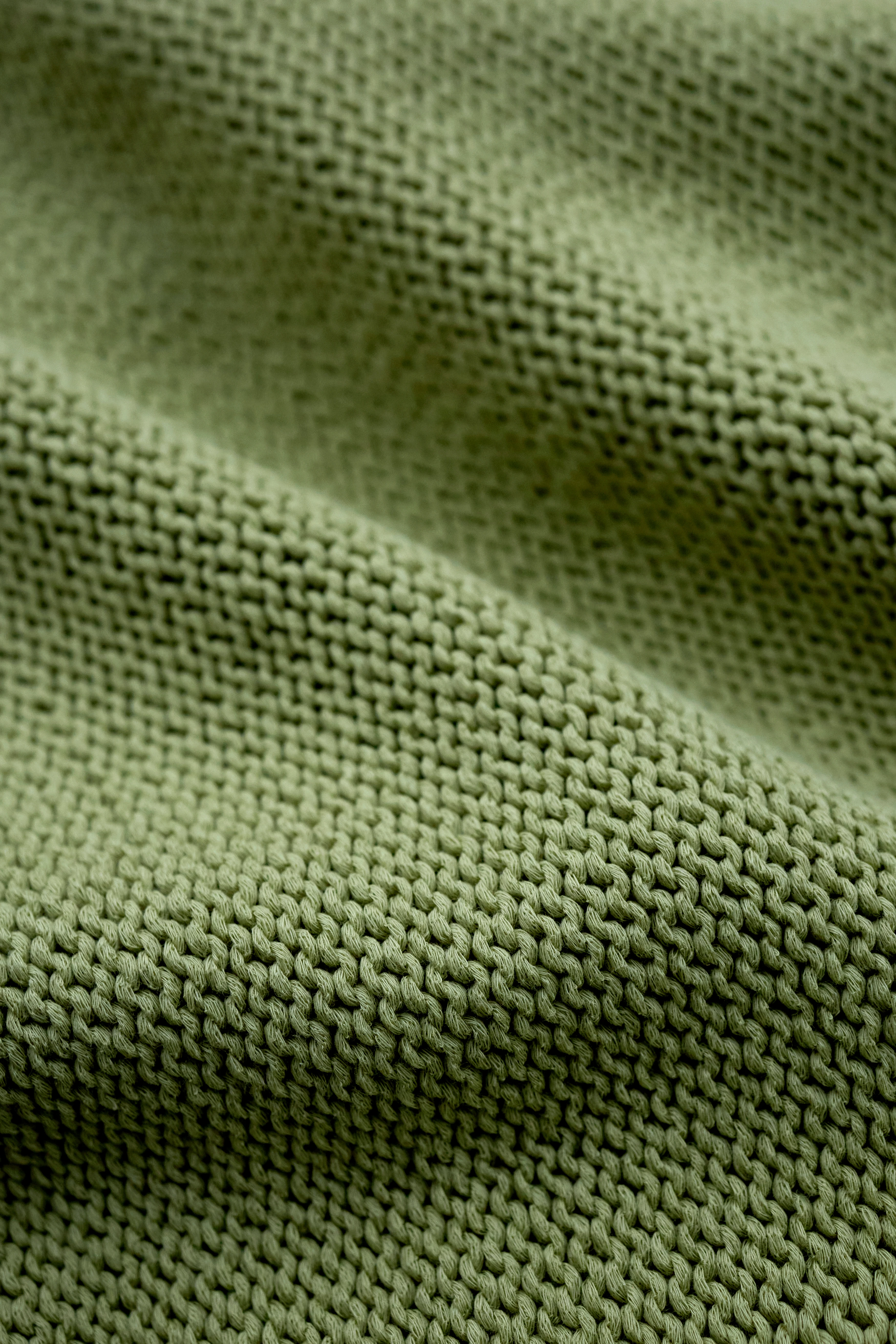 Свитер COOR Cotton Crochet Gracie Dusty Green