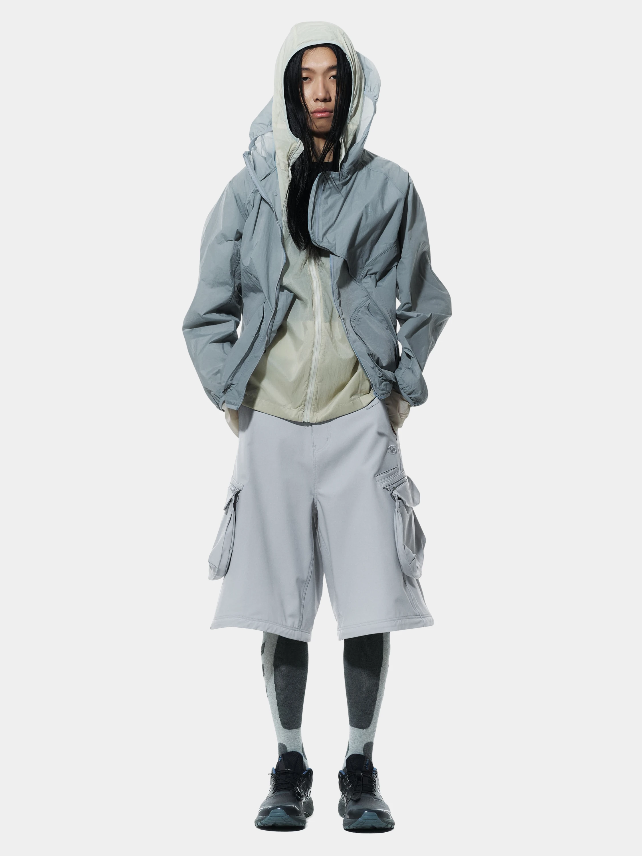 Брюки SAN SAN GEAR 2Way Pocket Pants Grey Blue