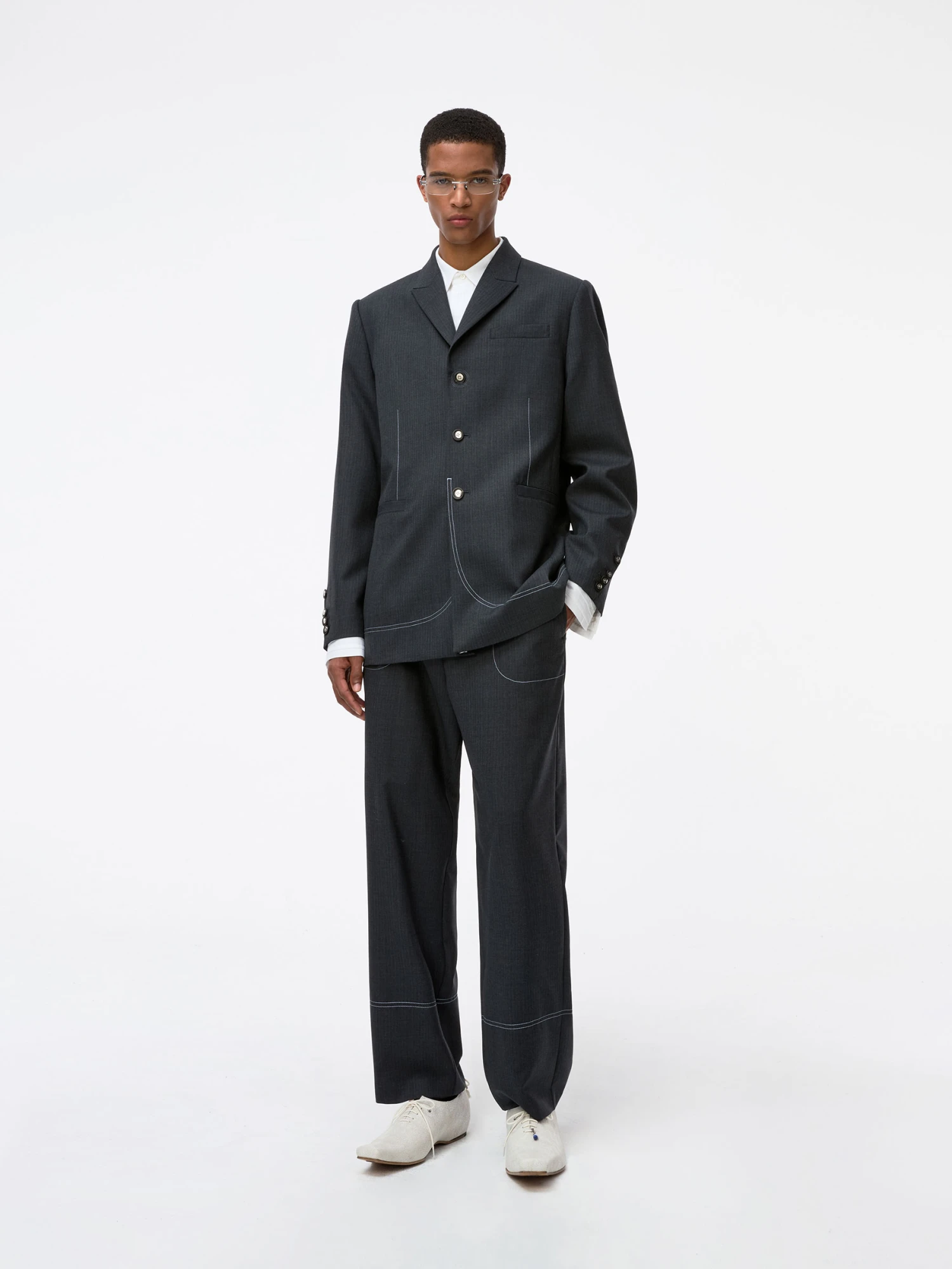 Брюки ADERERROR Slacks Product. 81 Black
