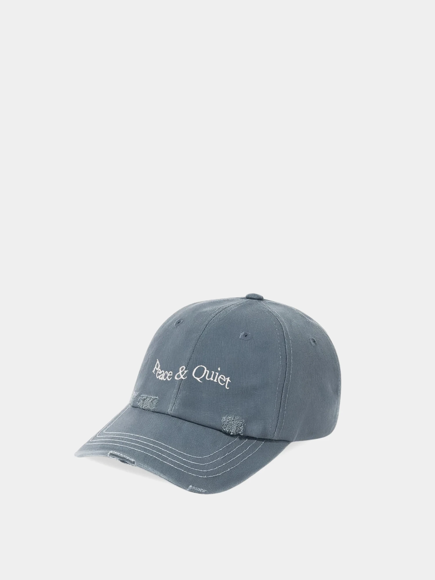 Кепка MUSEUM OF PEACE & QUIET WORDMARK REVERSE STITCHED Slate