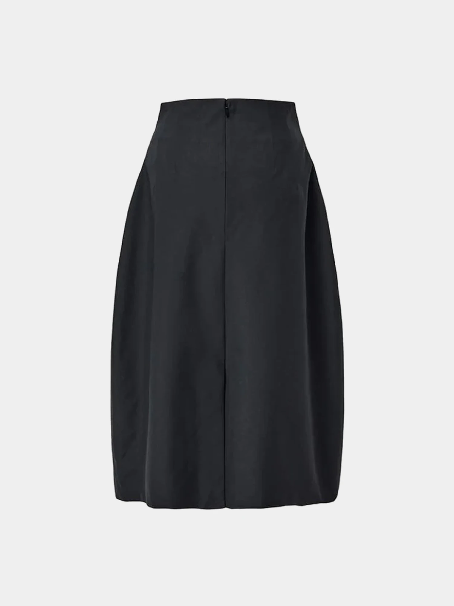 Женская юбка AMOMENTO Curved Silhouette Black