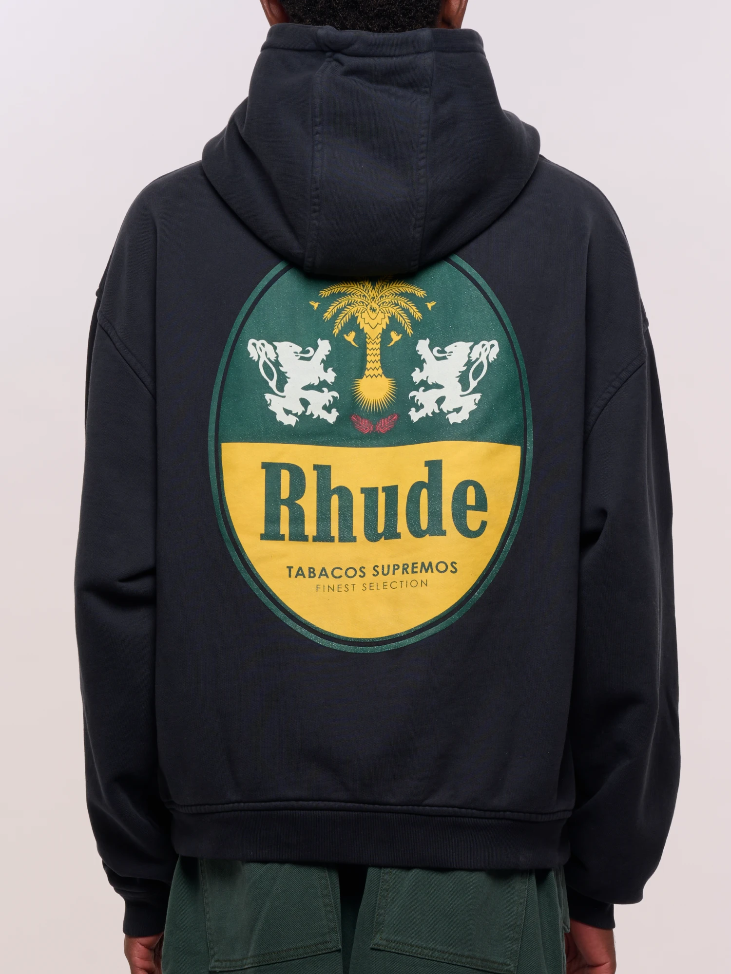 Худи RHUDE Tobaco Vtg Black