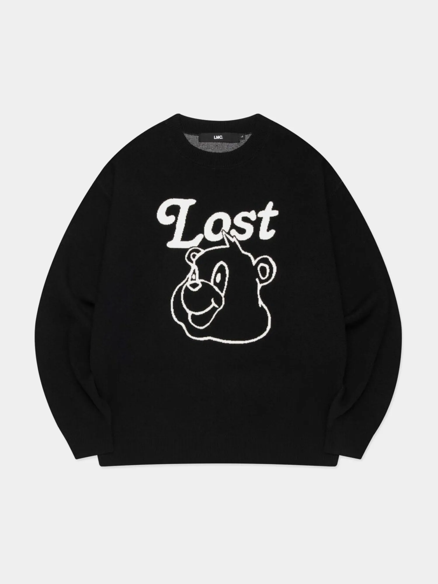 Свитер LMC Bear Face Knit Sweater Black
