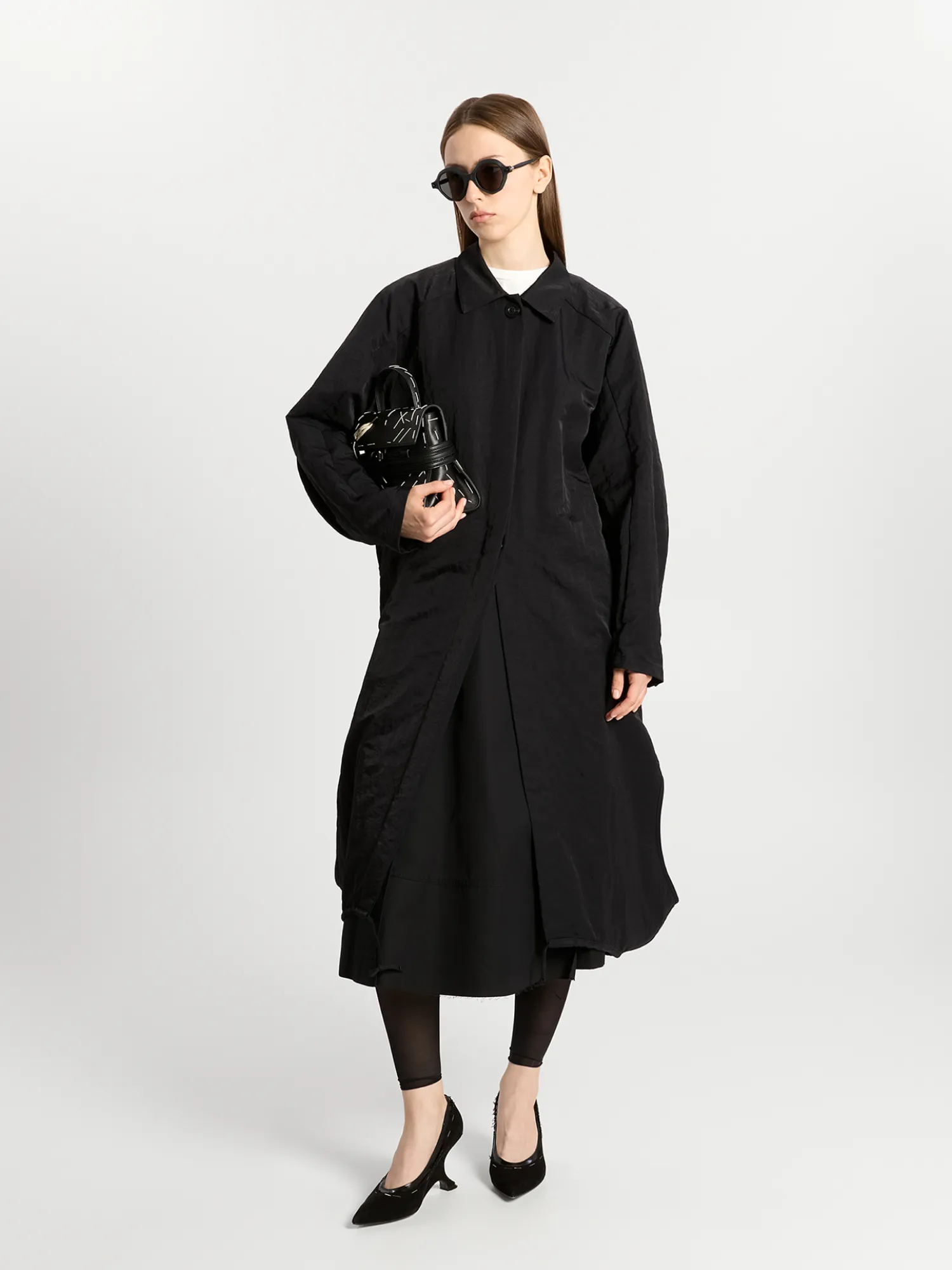 Женская ветровка EPINGLER Shirring Outshirts Black