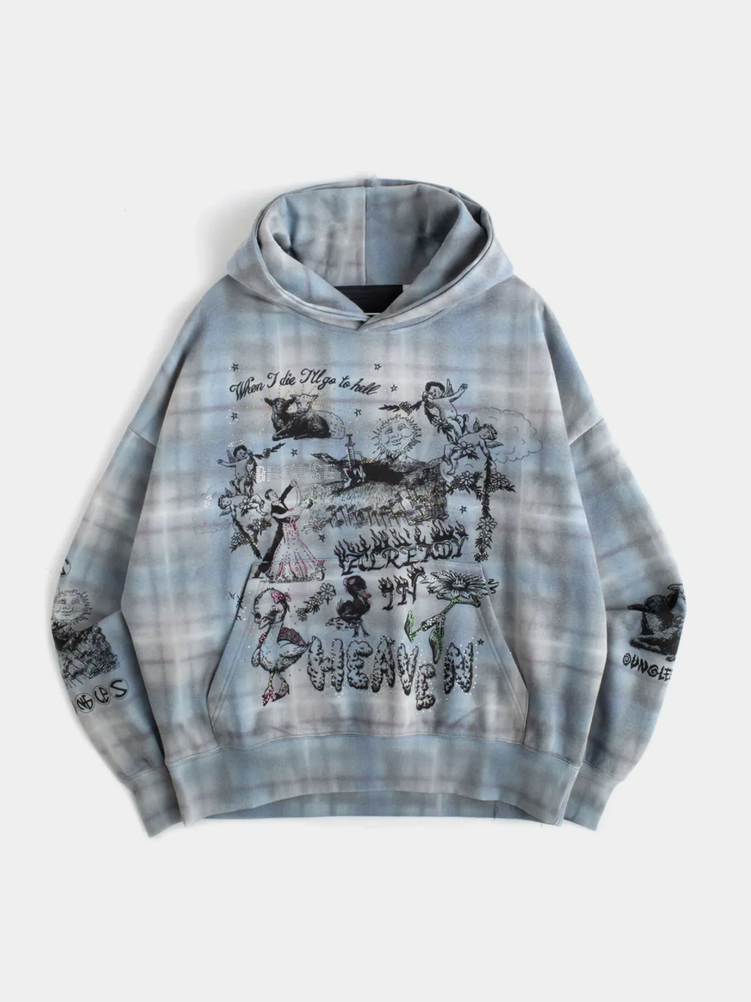 Худи Jungles Jungles Already In Heaven Plaid Tartan