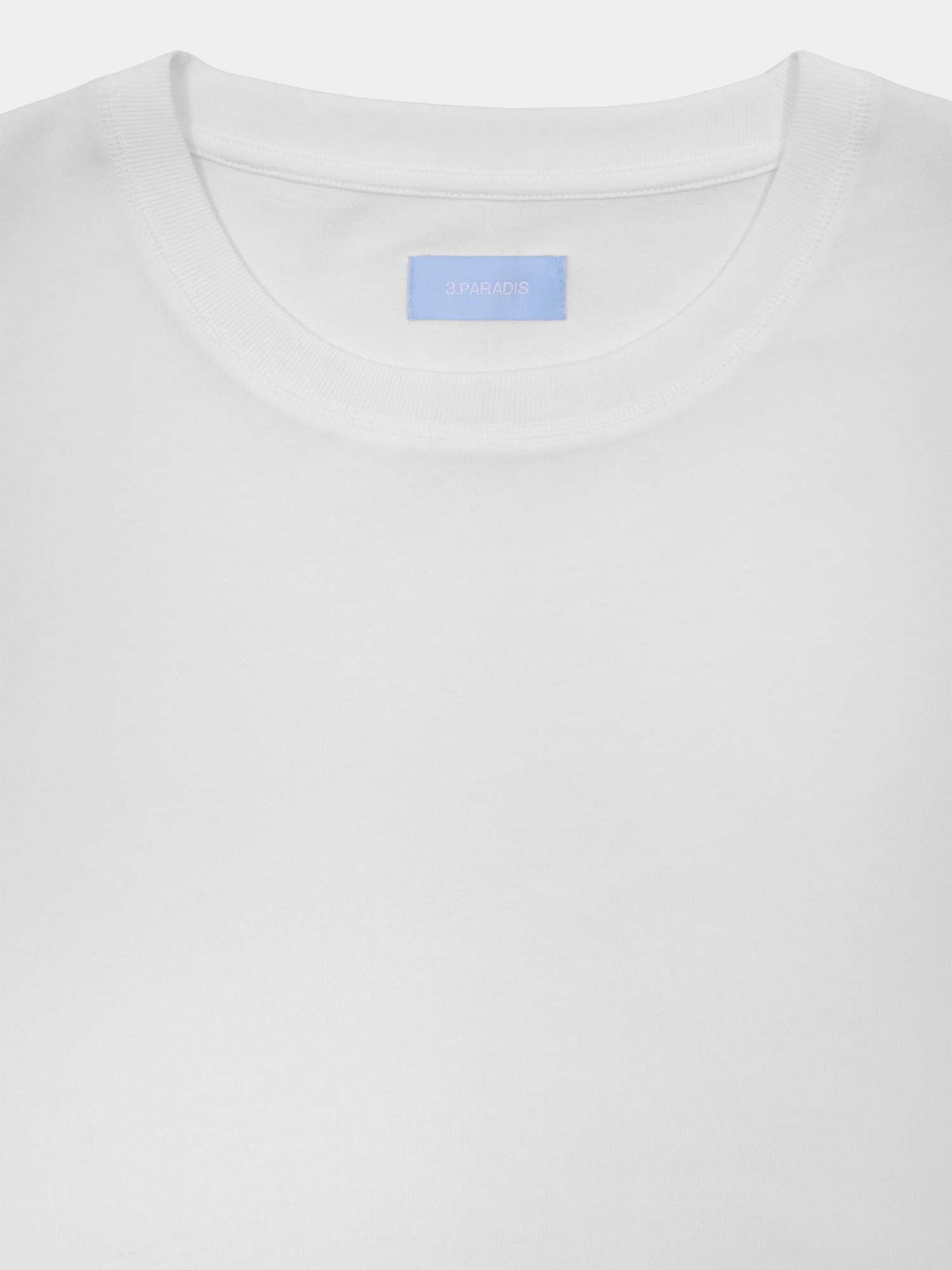 Футболка 3.PARADIS SS T-Shirt Signature White