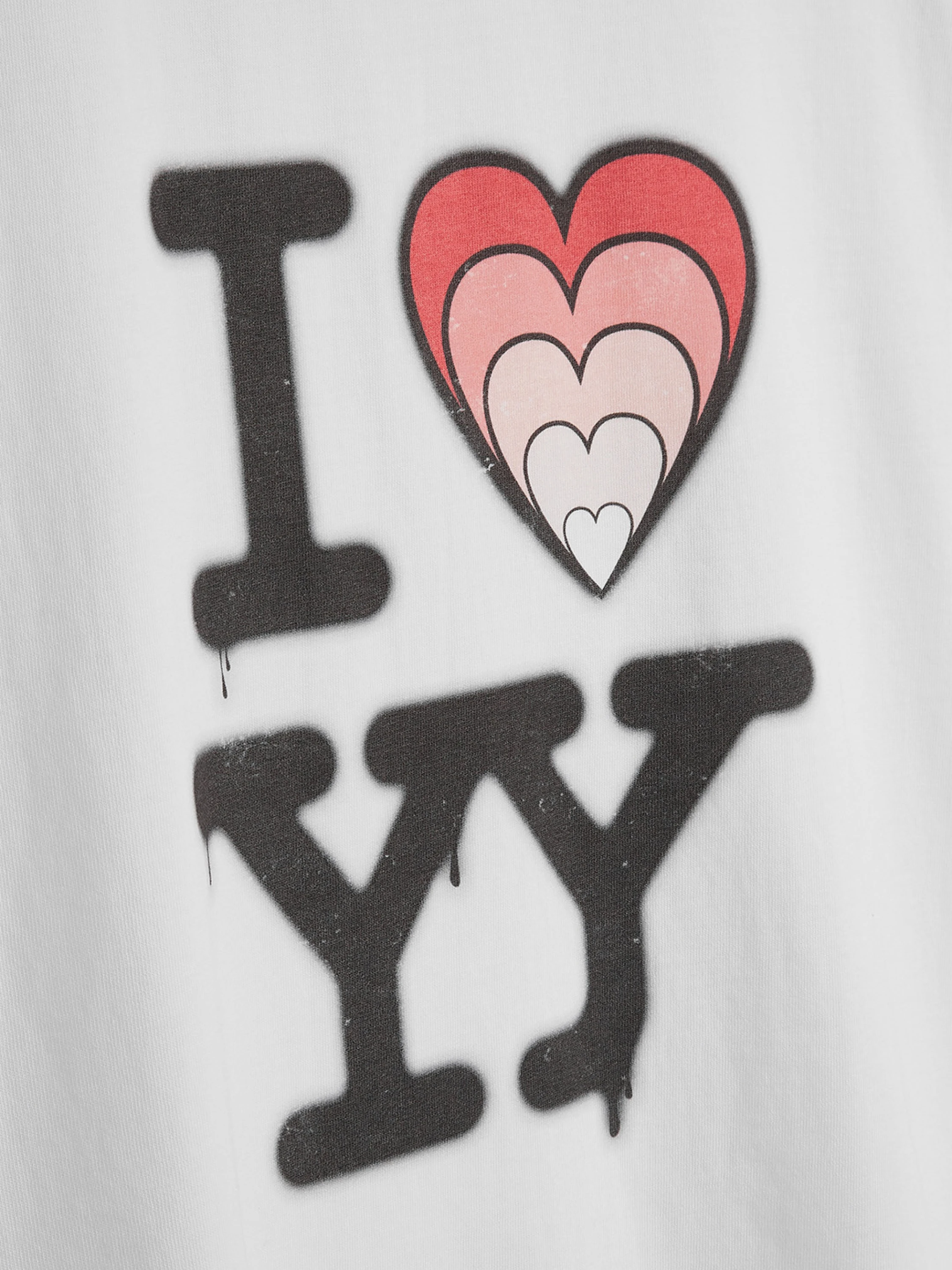 Футболка OPEN YY I Love YY Box Tee White