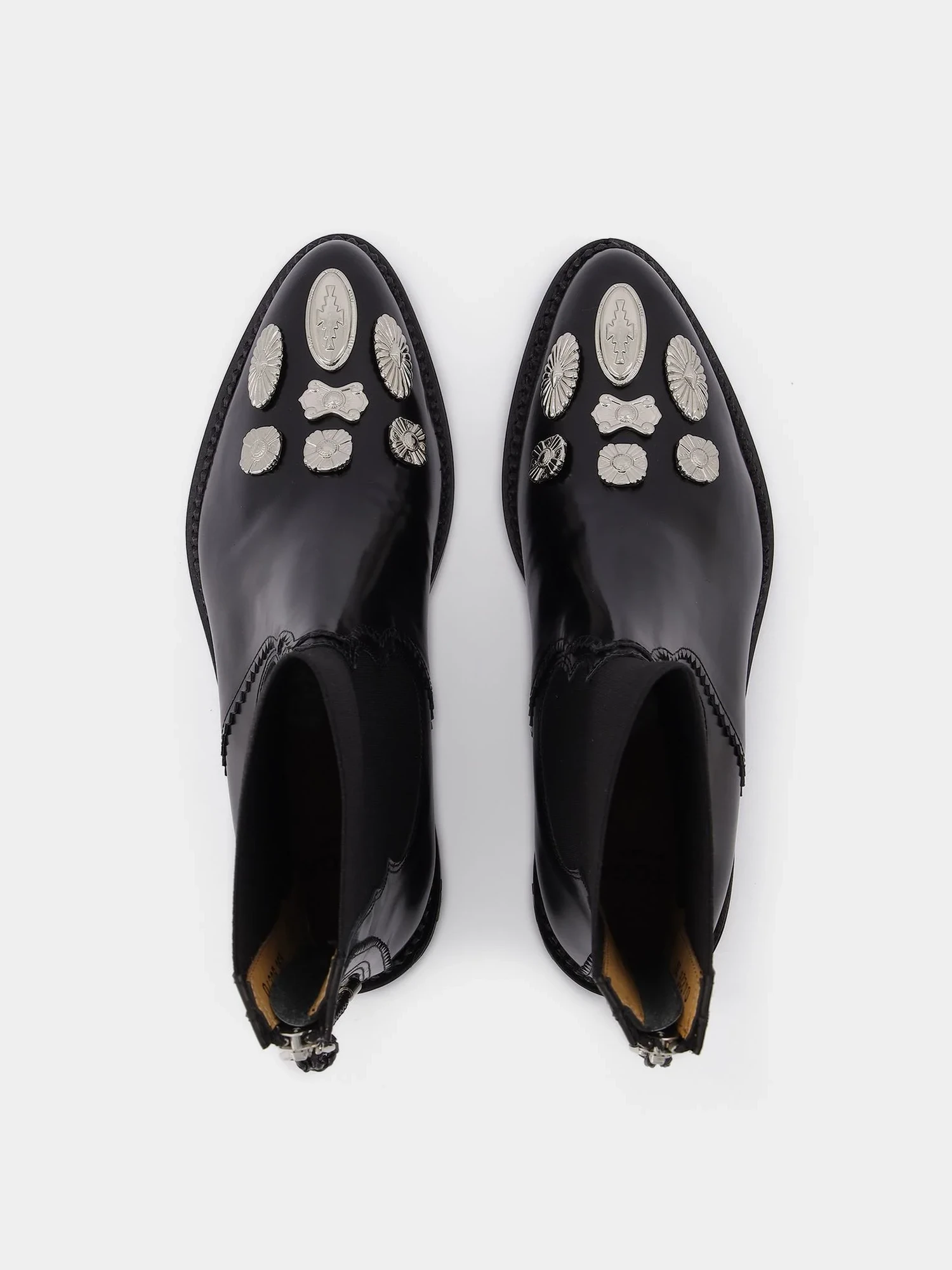 Женские челси TOGA Ankle Leather Black