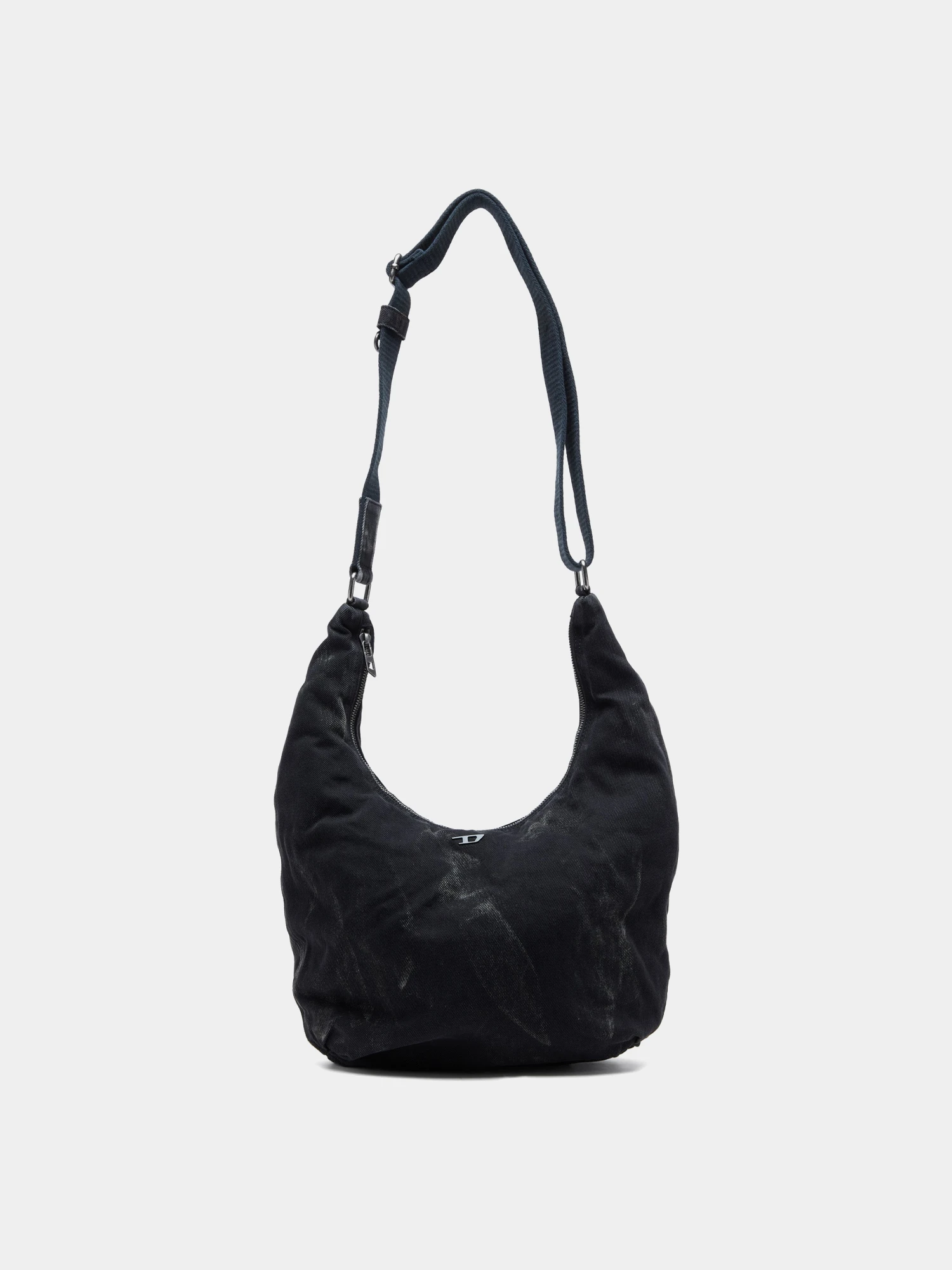 Сумка Diesel Shoulder Denim Rave Hobo X Black