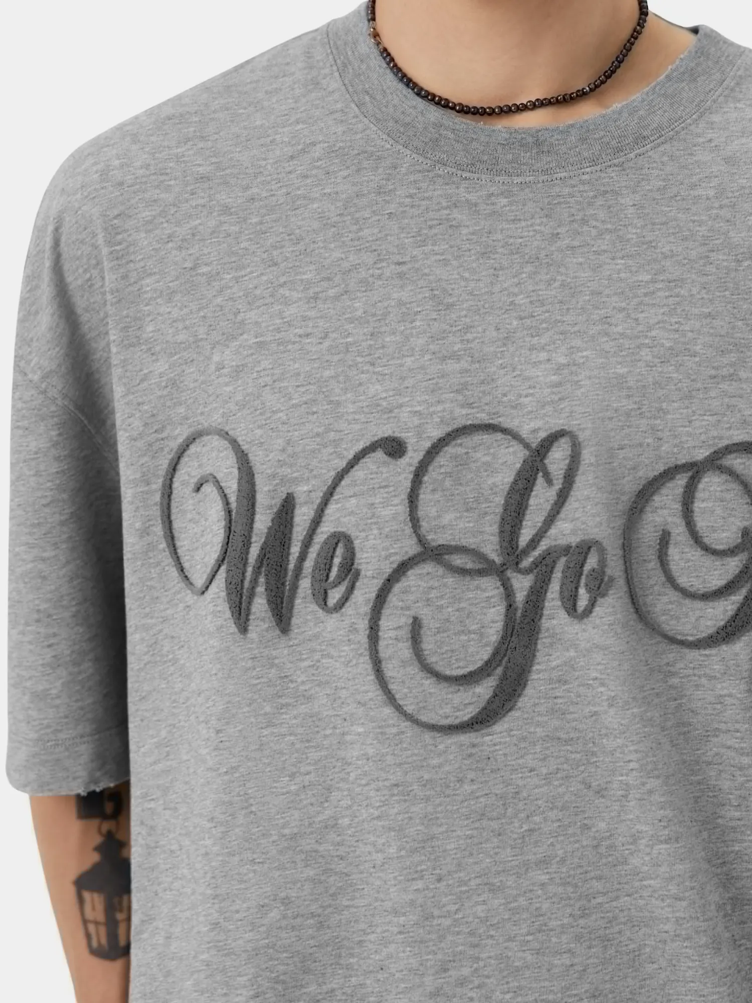 Футболка MADFRENZY WE GO FAR Grey