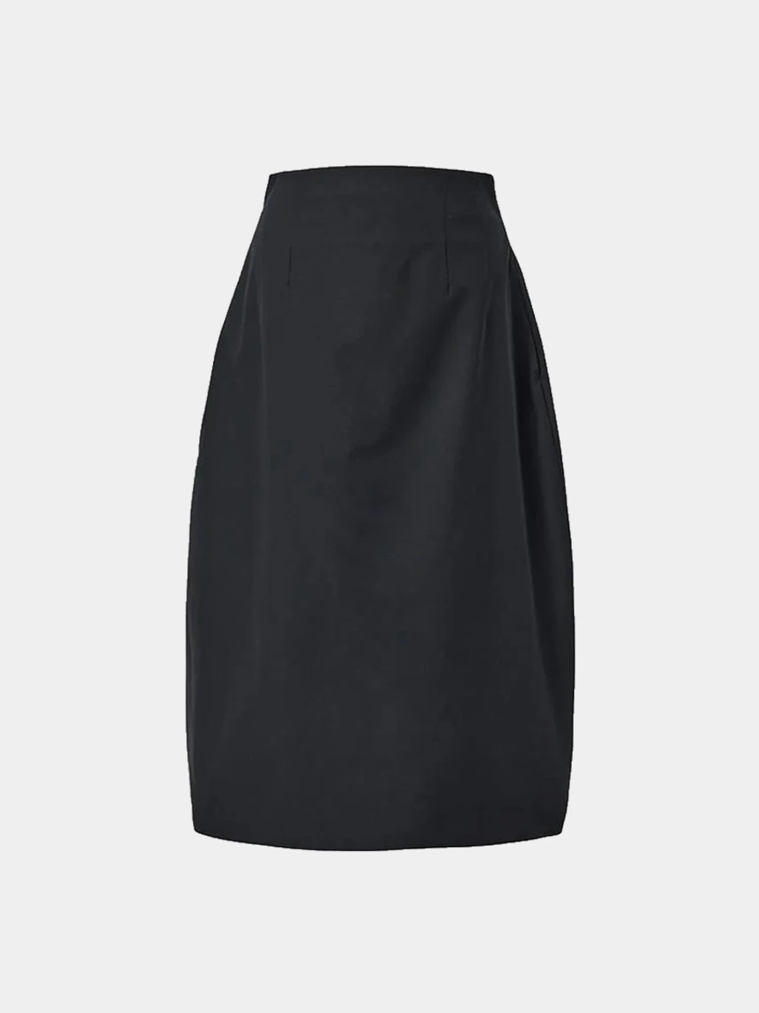 Женская юбка AMOMENTO Curved Silhouette Black