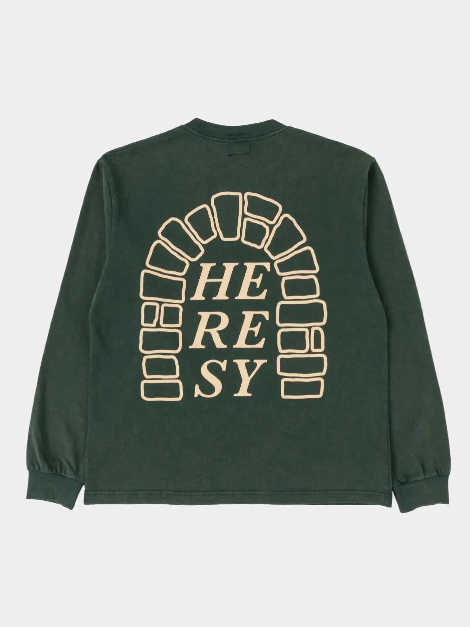 Лонгслив Heresy Arch Dark Green