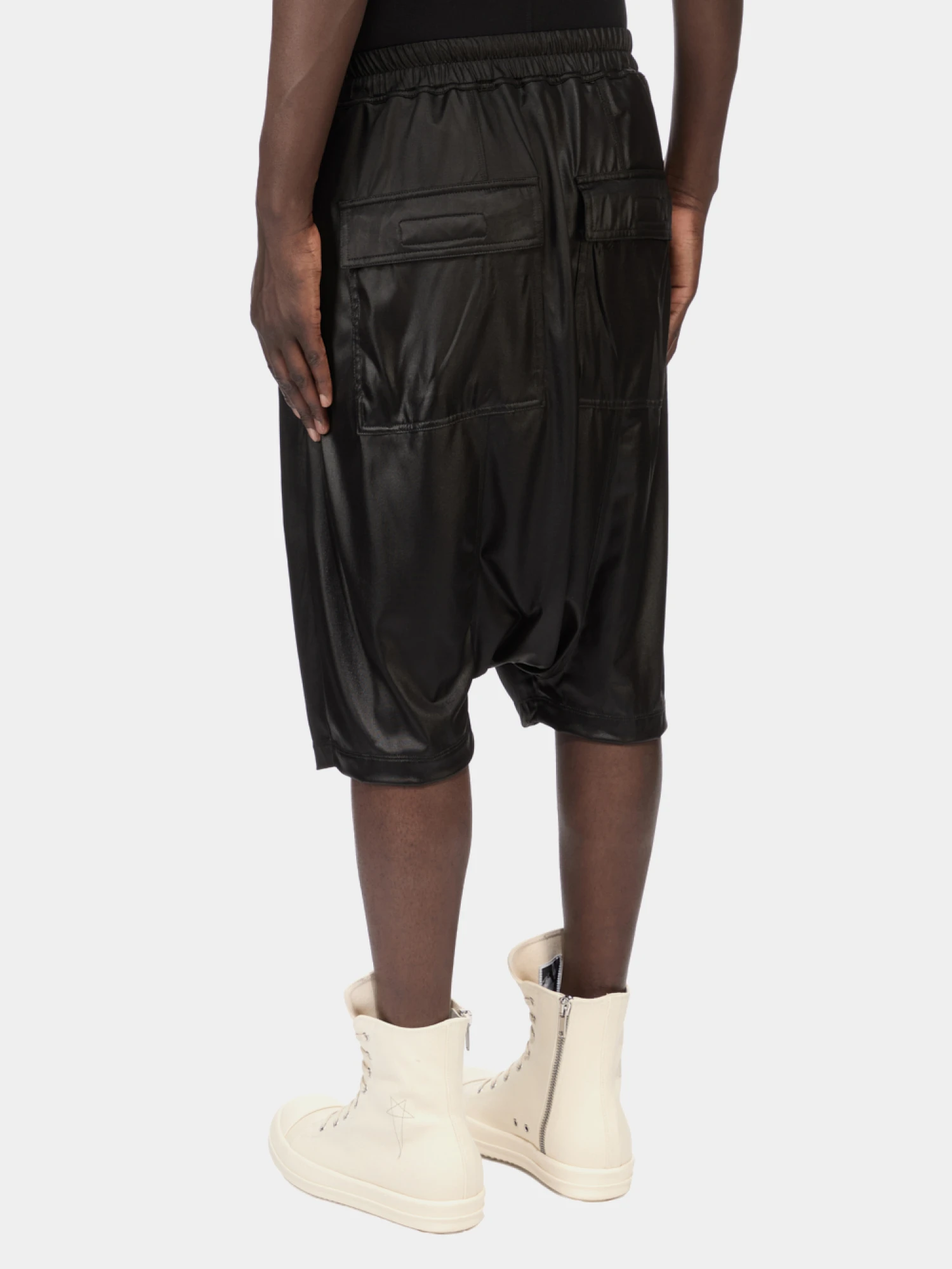 Шорты RICK OWENS DRKSHDW Drawstring Liquid Black