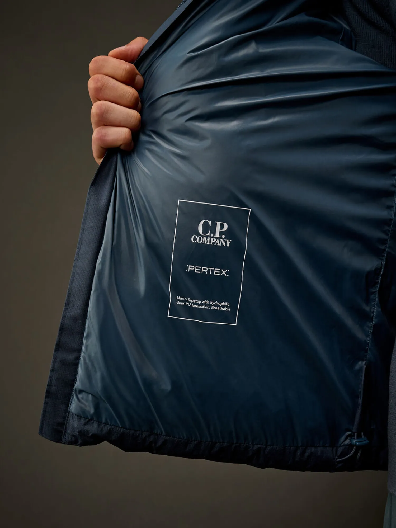 Пуховик C.P. Company Metropolis Series Pertex Orion Blue