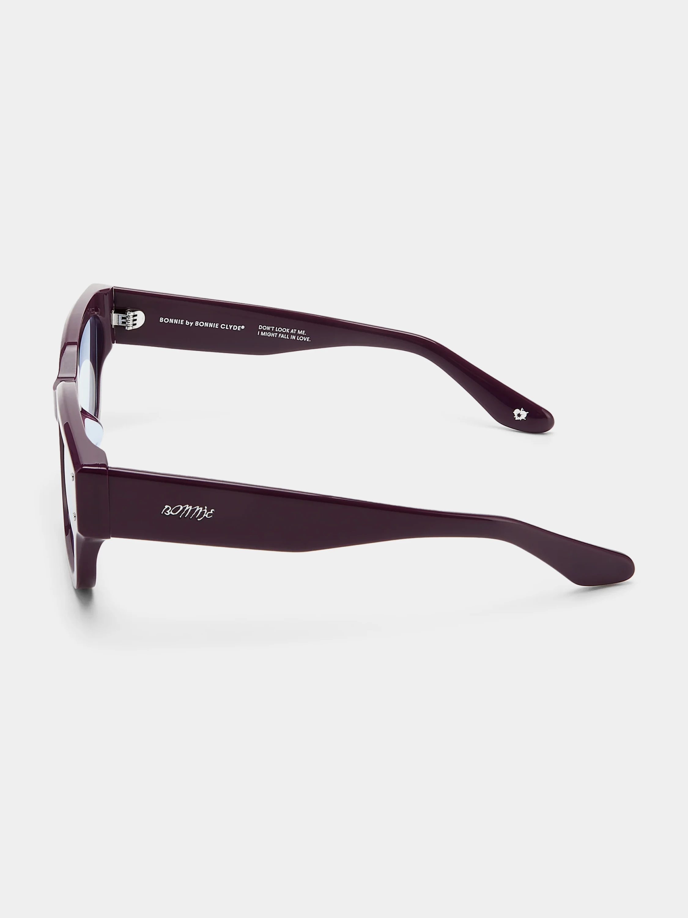 Очки Bonnie Clyde Punch Punch Purple & Blue Tint
