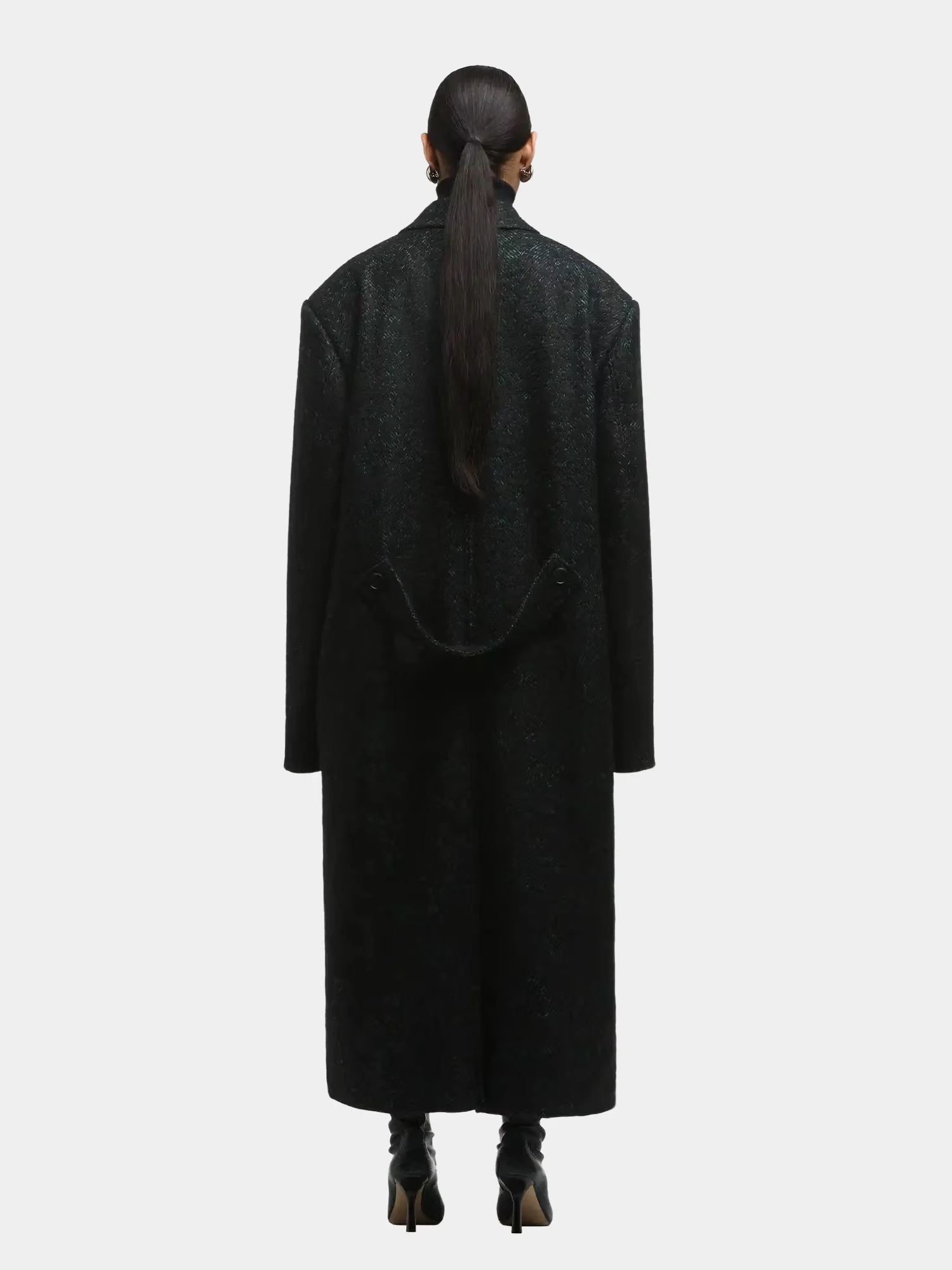 Пальто entire studios Structured Cypress Black