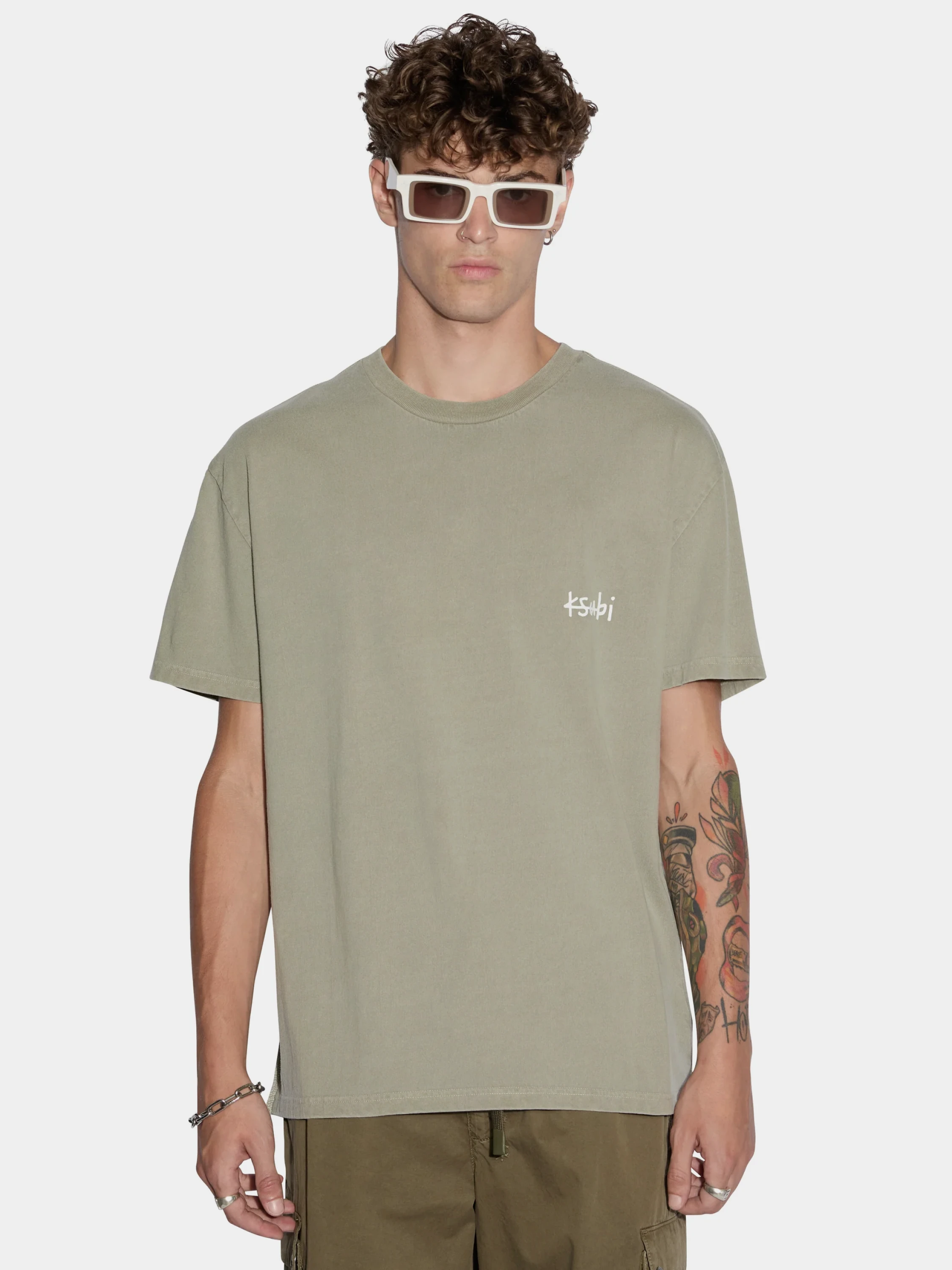 Футболка Ksubi All Day Biggie Ss Tee Green