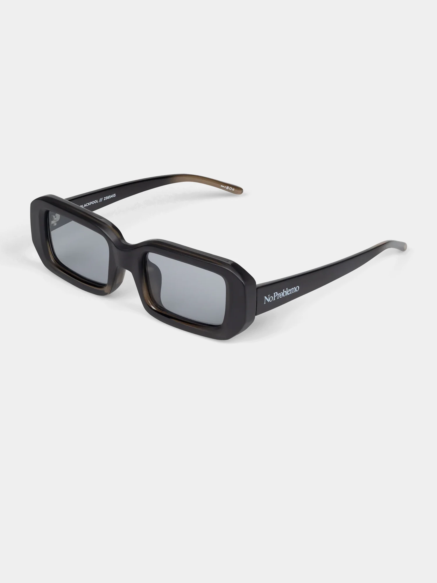 Очки NO PROBLEMO x LE SPECS Blackpool Matte Black/Khaki Grad