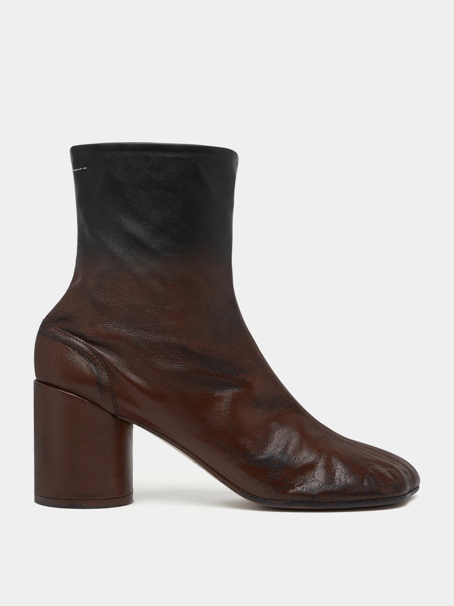 Женские ботильоны MM6 Maison Margiela Block-Heel Sable