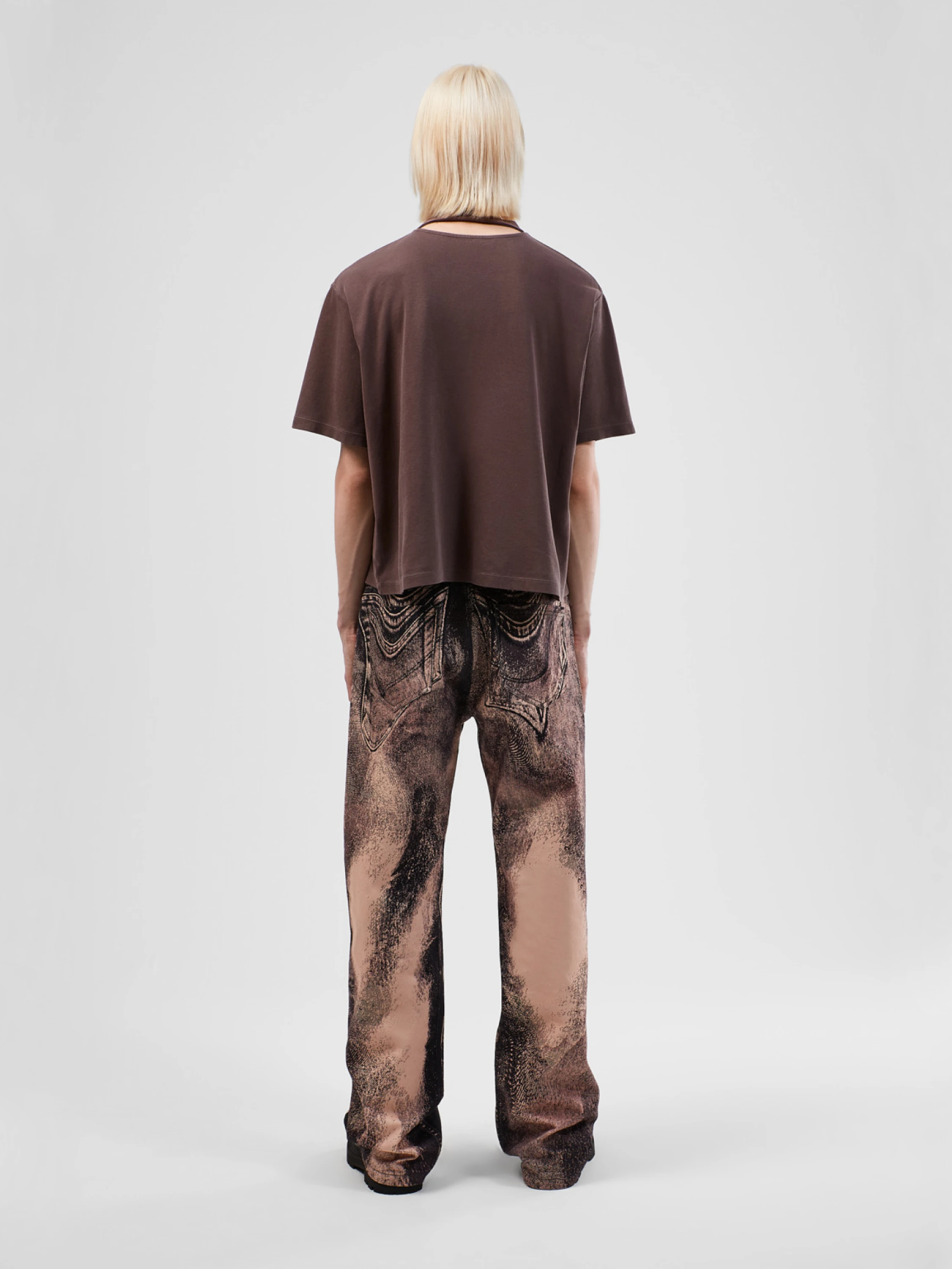 Футболка CAMPERLAB Cotton T-shirt  Dusty Brown