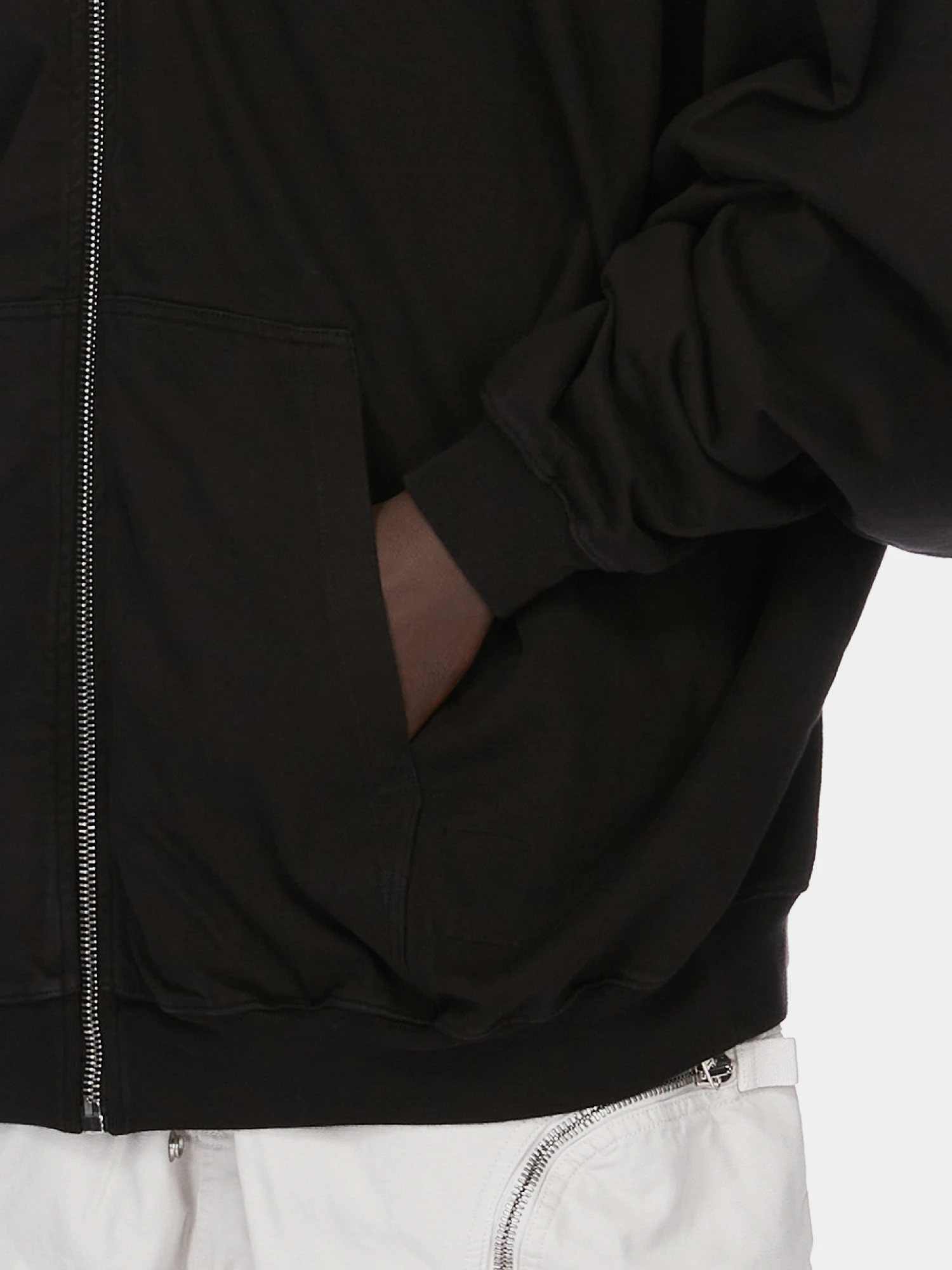 Зип-худи RICK OWENS DRKSHDW Mountain Hun Black