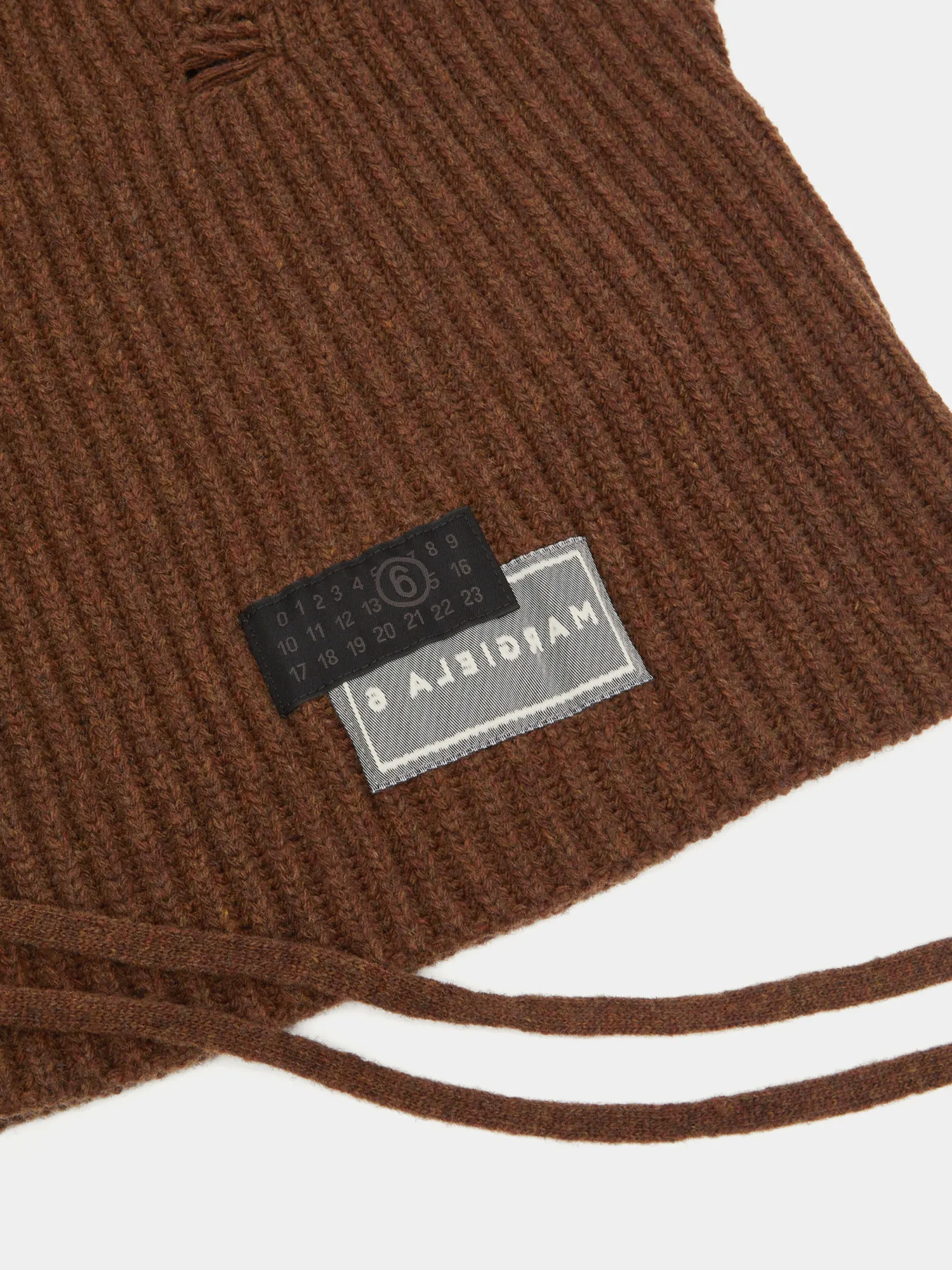 Балаклава MM6 Maison Margiela Brown Melange