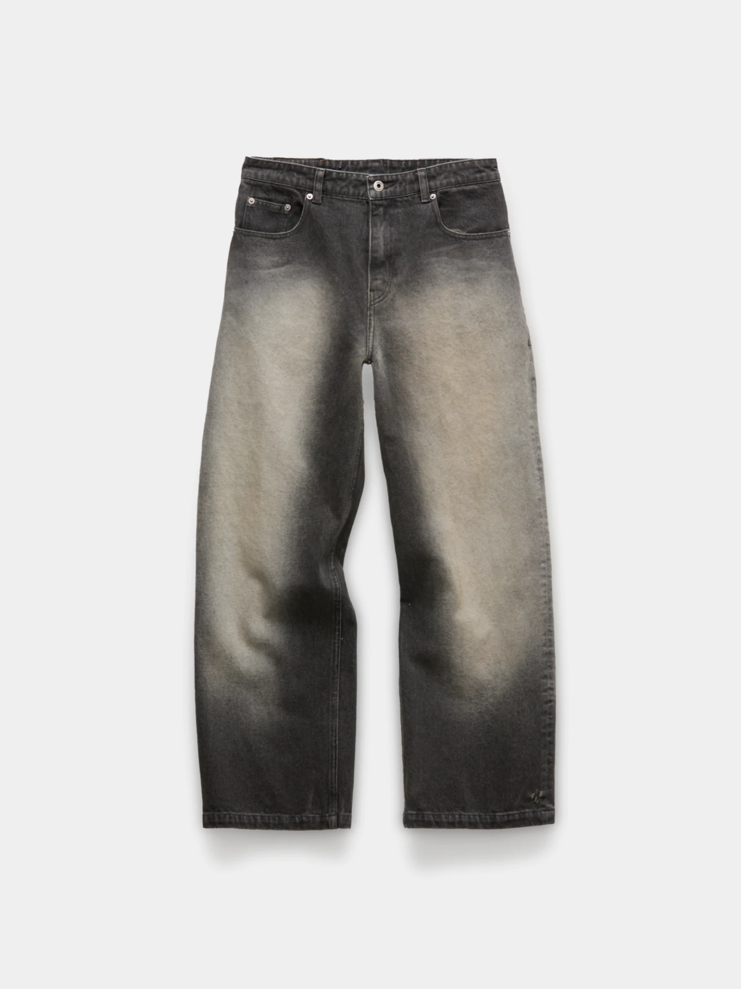 Джинсы COOR Stone Brushed Semi Wide Washed Charcoal