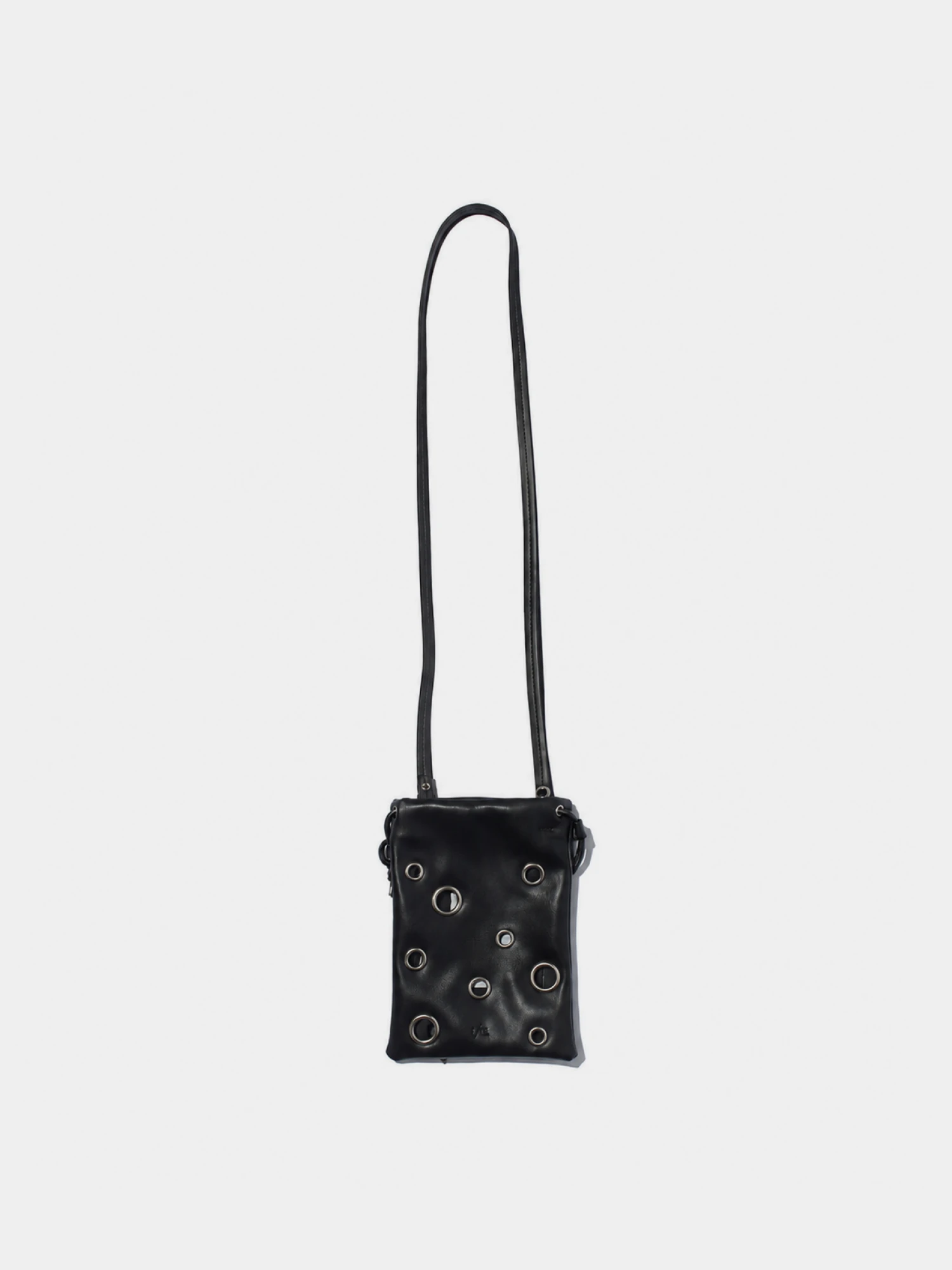 Сумка F/CE. Tech Leather Eyelet Pochette Black