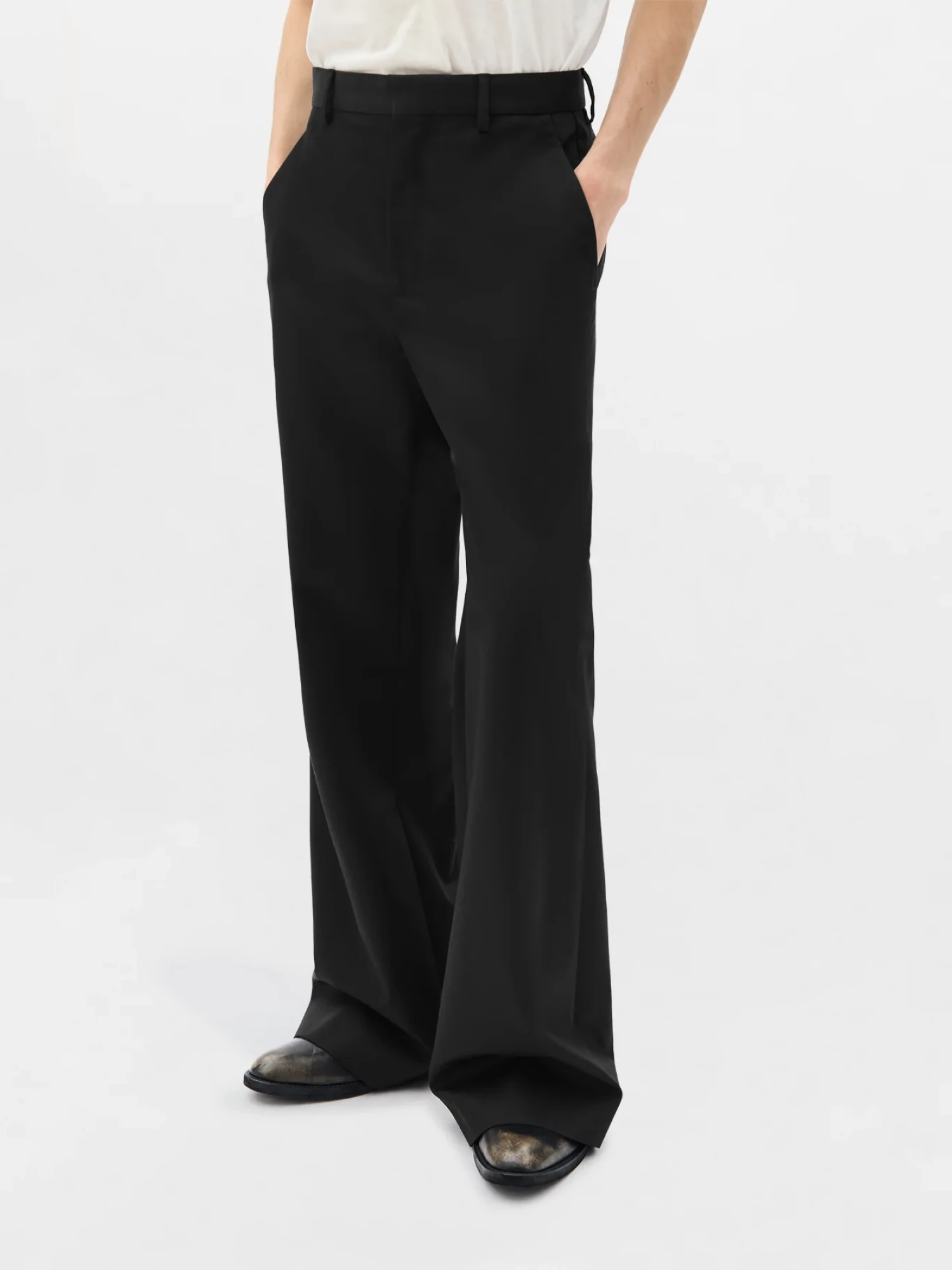 Брюки Ann Demeulemeester Darius Relaxed Black