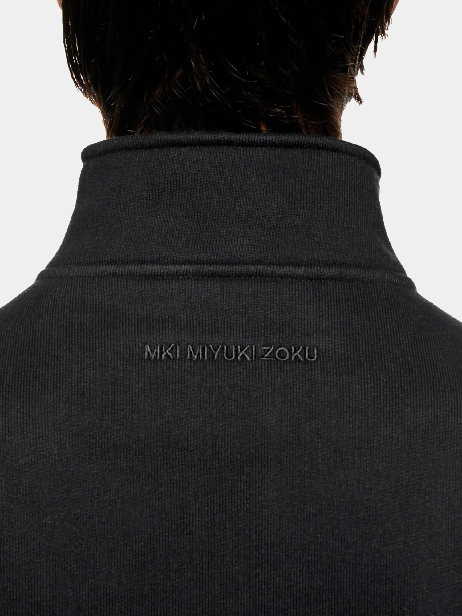 Халф-зип MKI MIYUKI ZOKU 800 GSM Superweight Black