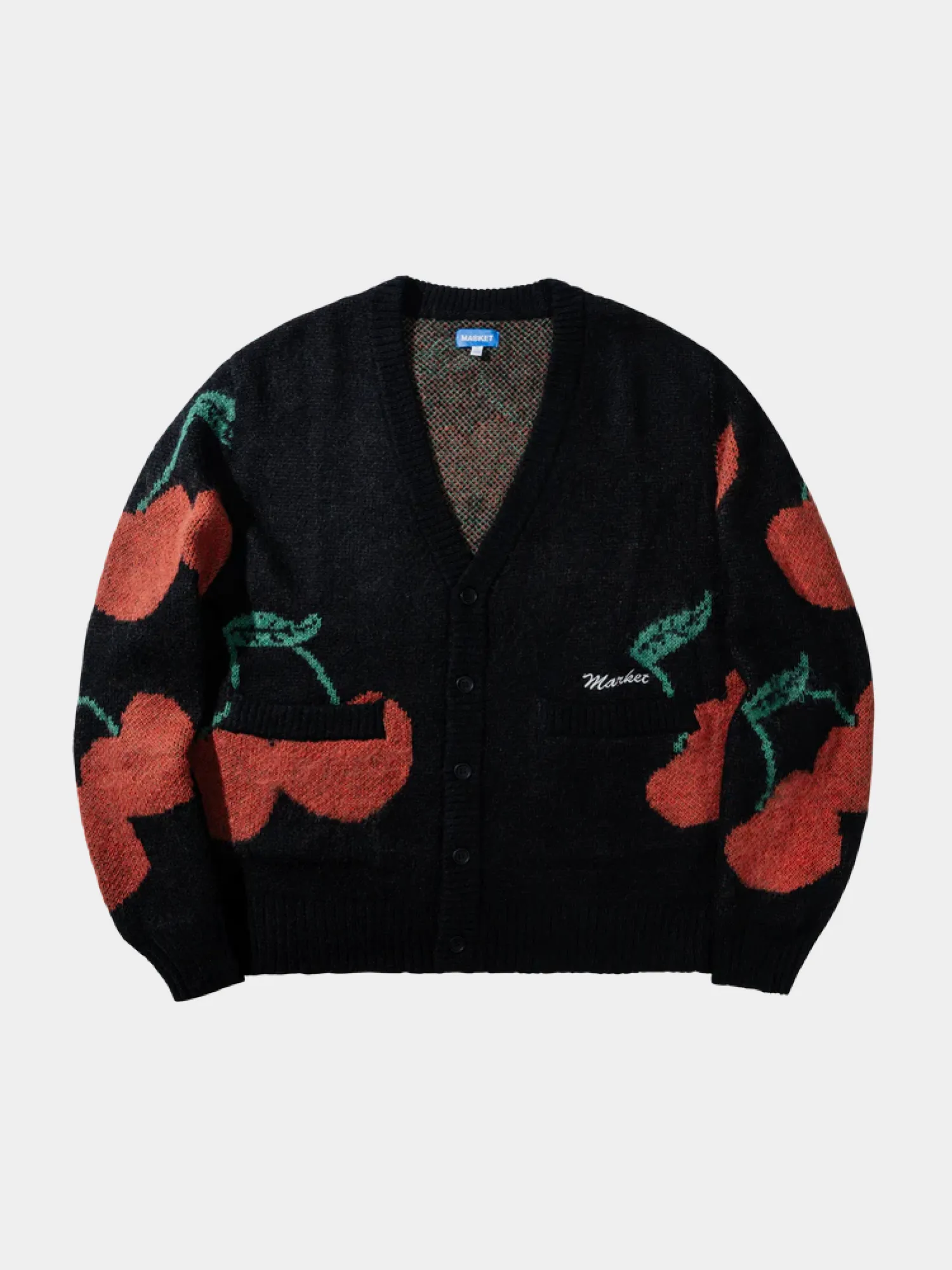 Кардиган MARKET DOUBLE CHERRIES CARDIGAN Black