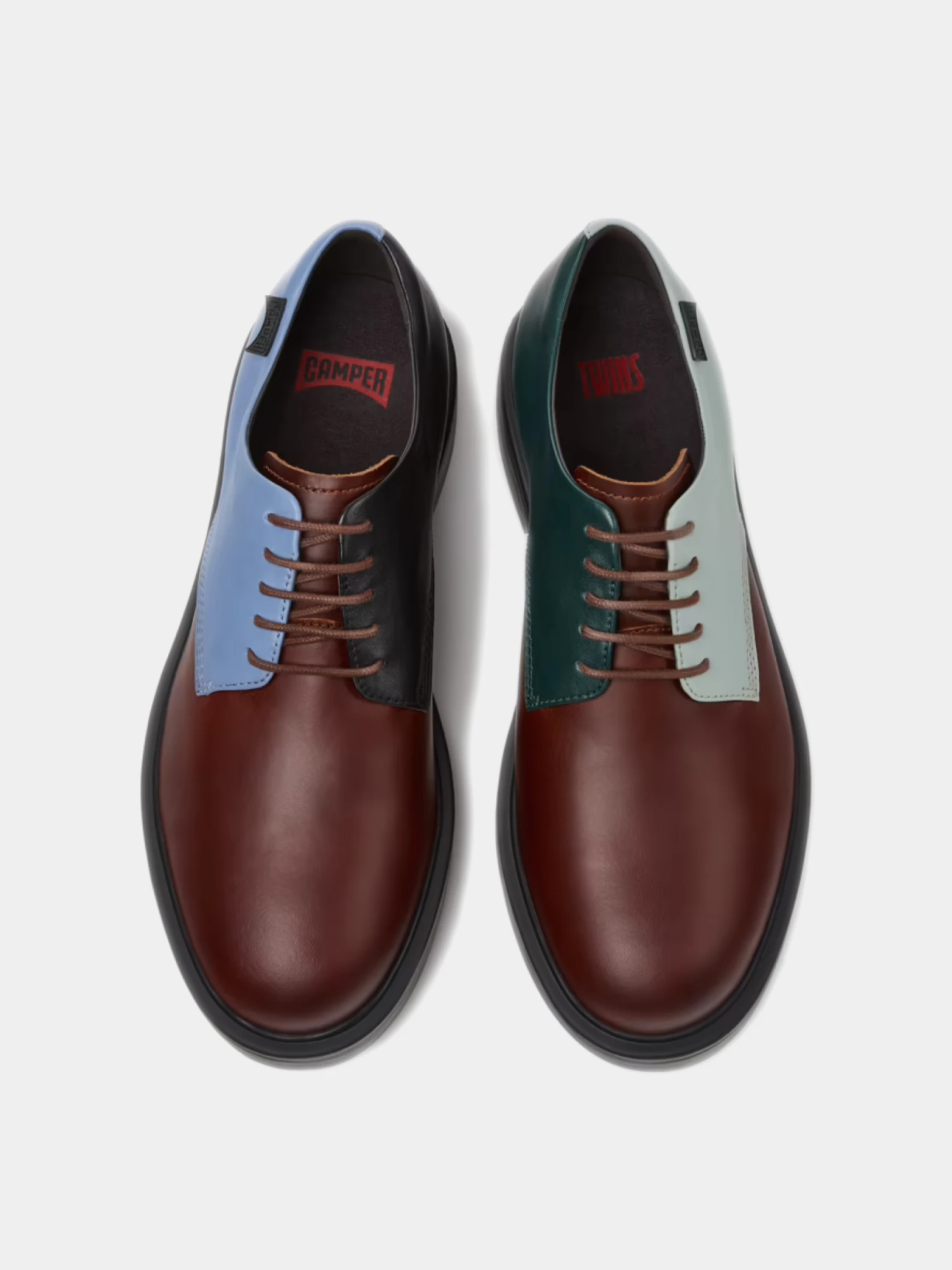 Полуботинки Camper Twins Brown/Blue