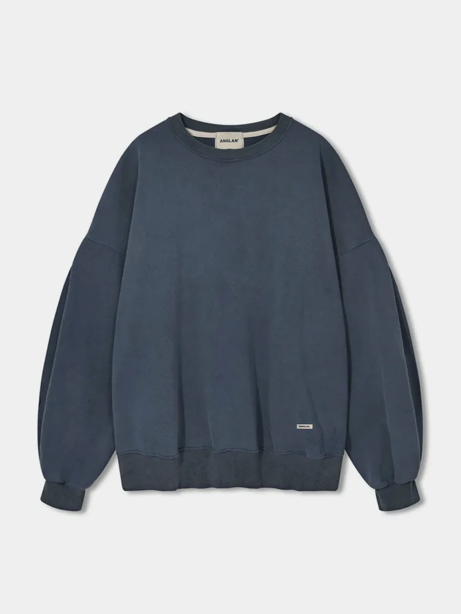 Свитшот ANGLAN Valley Salt Washed Blue