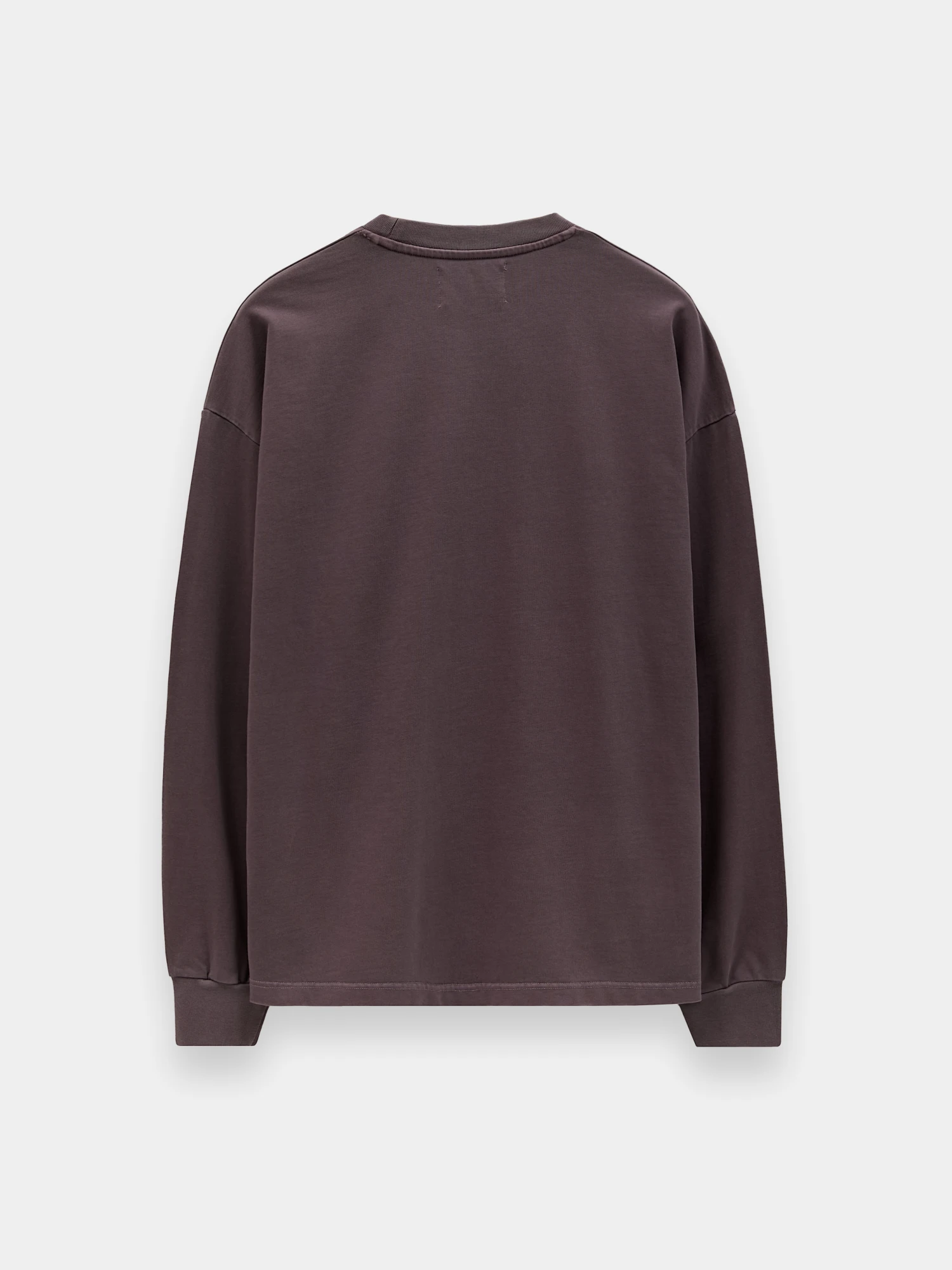 Лонгслив MKI MIYUKI ZOKU Uniform Pigment Raisin