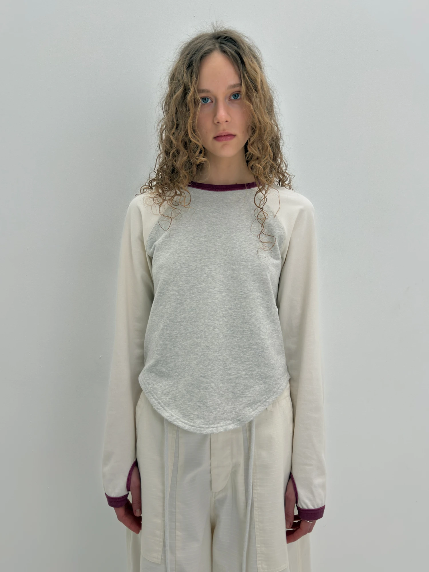 Лонгслив STUDIO SLOW X SINIY VSADNIK EXCLUSIVE Bunny Raglan L/S Tee