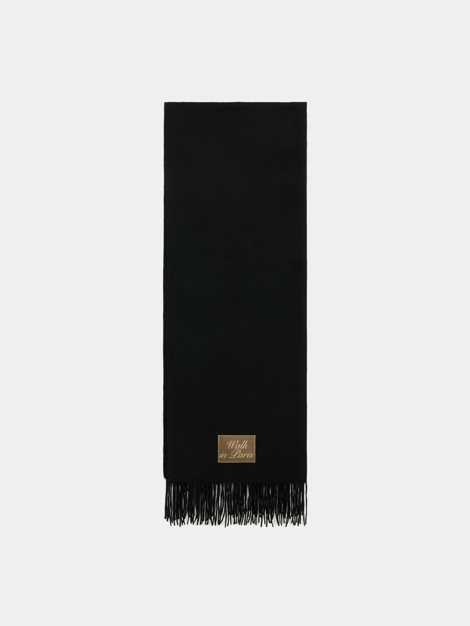 Шарф Walk In Paris Wool Logo Black