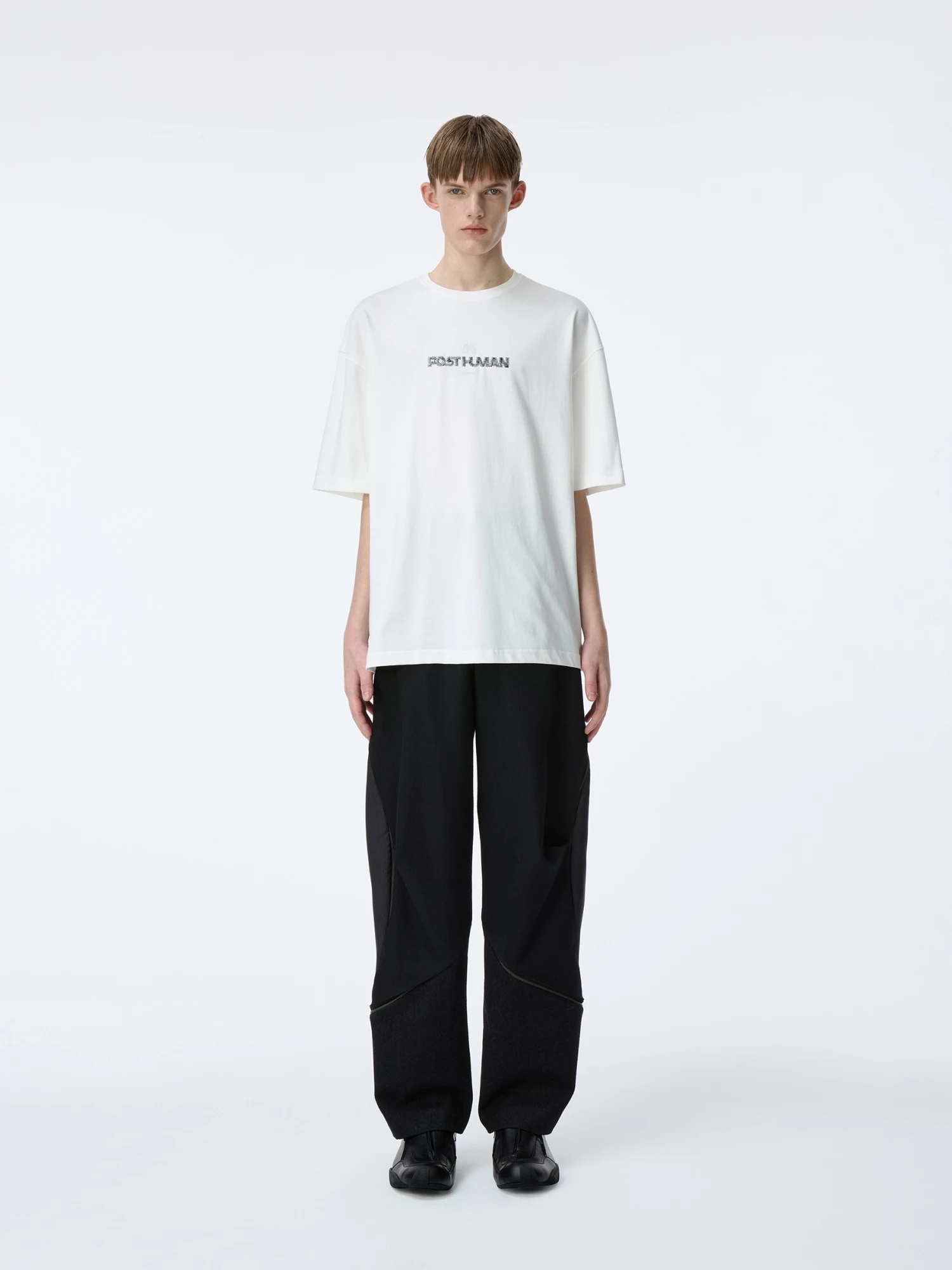Футболка ADERERROR Post Human Product. 48 Off White