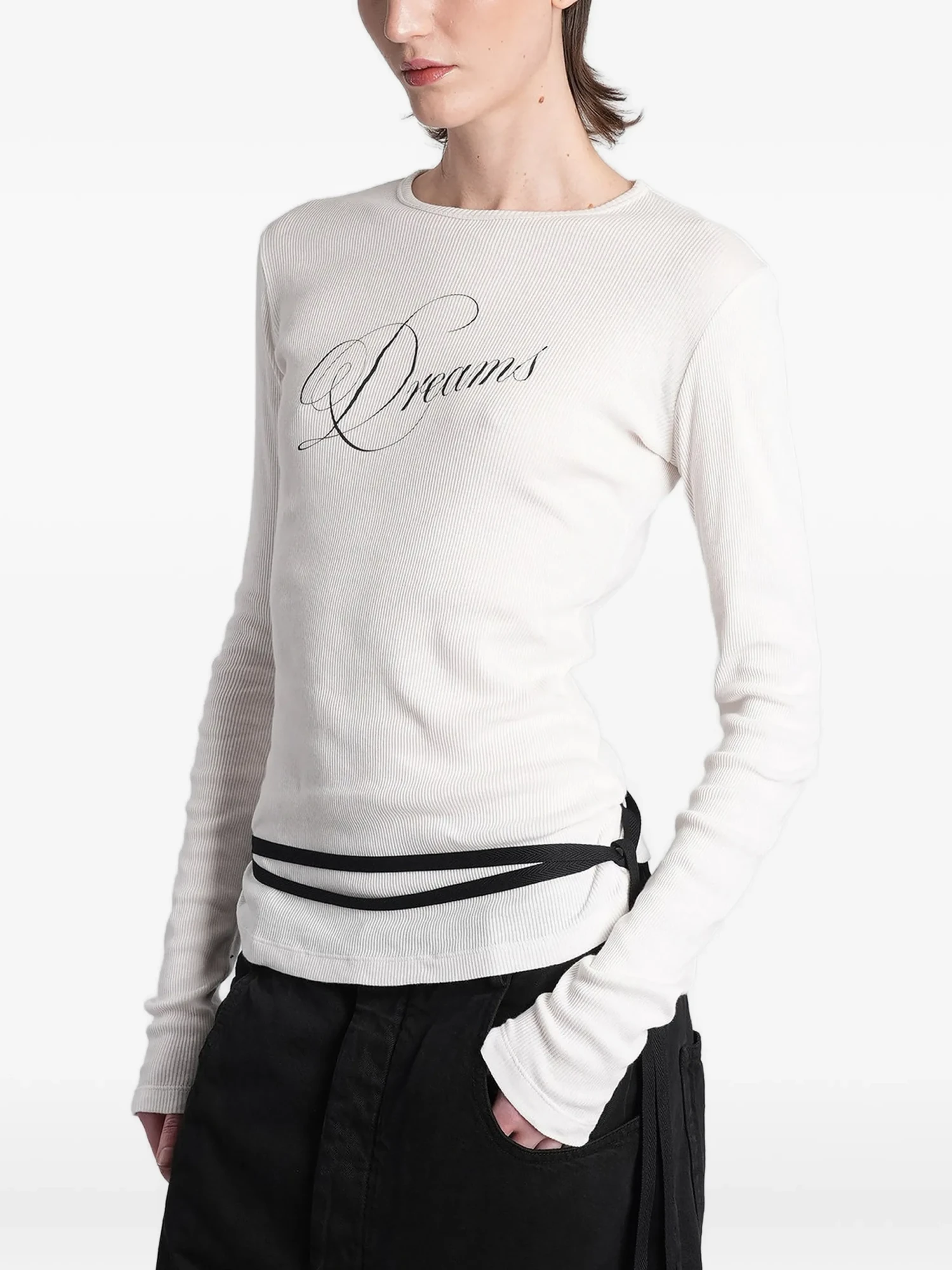 Женский лонгслив Ann Demeulemeester Fiene Ivory